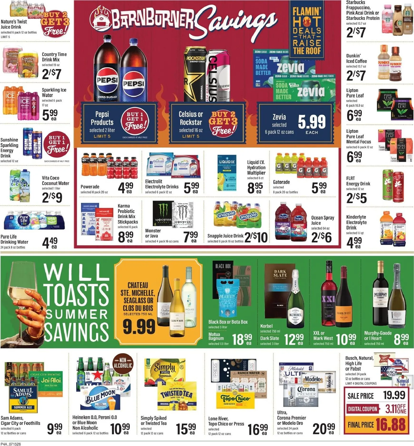 Weekly ad Current Lowes Foods leaflet valid from Wednesday 07/15/2026 to Tuesday 07/21/2026 from July 15 to July 21 2026 - Page 6