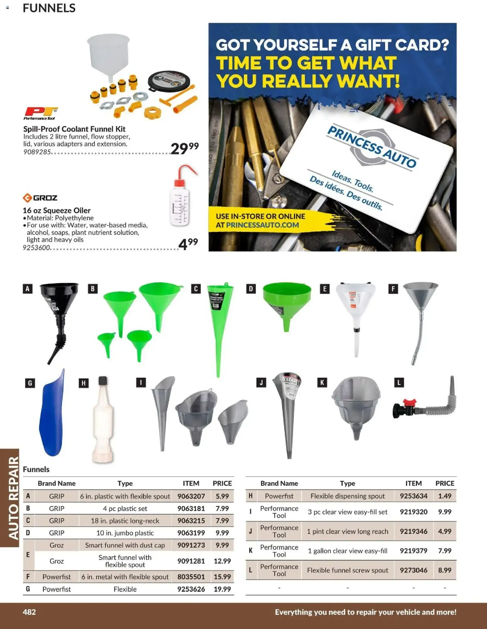 Princess Auto 2026 Catalogue: Turn Inspiration into Invention, Auto Repair from April 21 to April 21 2027 - flyer page 17