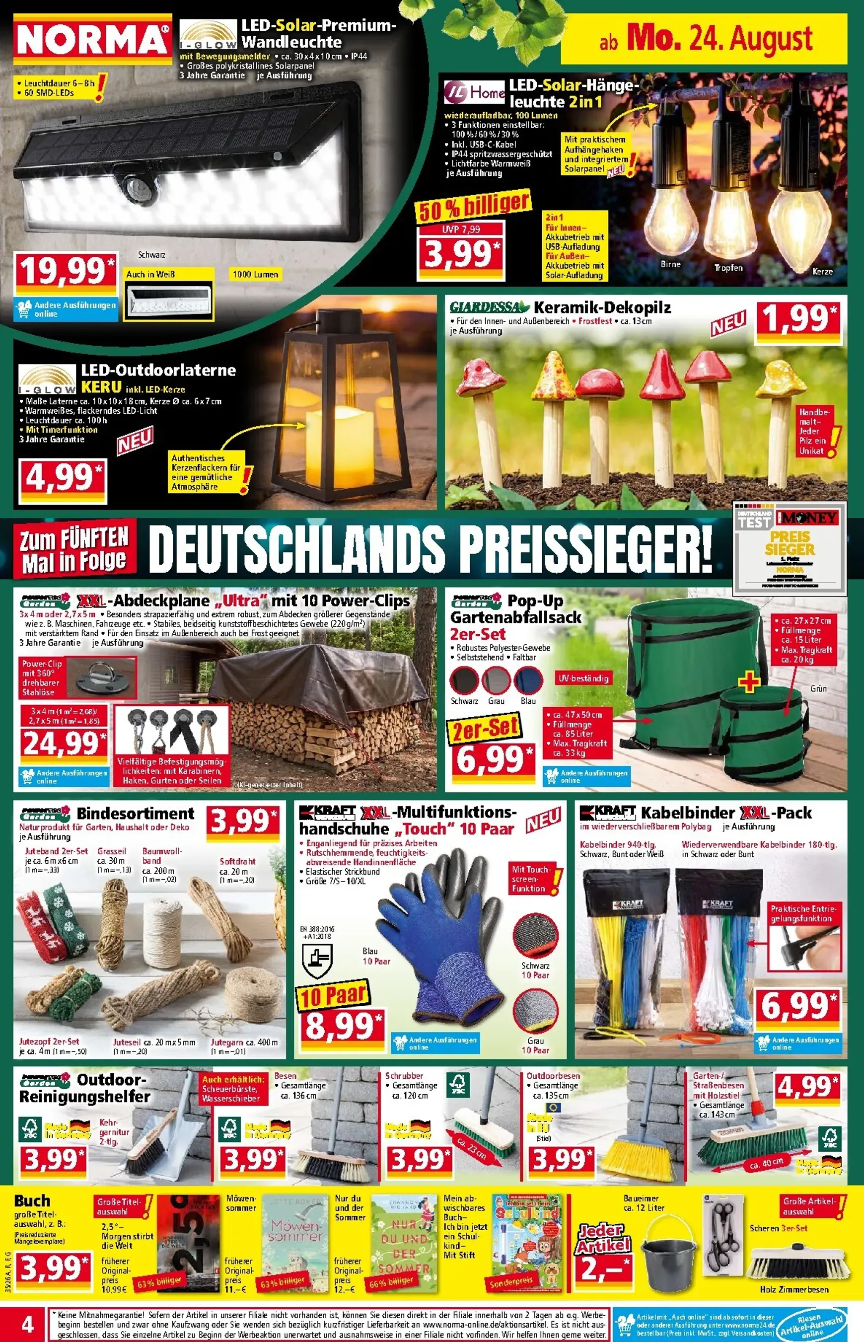 Norma Prospekt – von Montag 24.08.2026 bis Samstag 29.08.2026 von 24. August bis 29. August 2026 - Prospekt seite 4