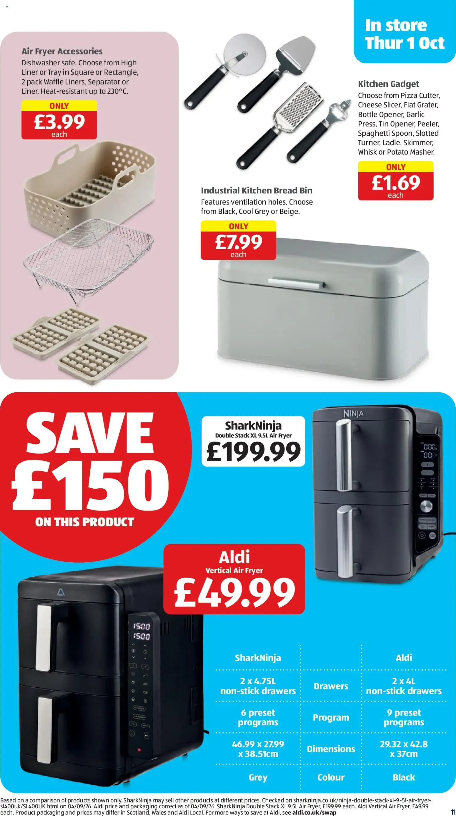 Aldi Specialbuys - Hogar y Ofertas Semanales from 24 September to 4 October 2026 - Catalogue Page 11