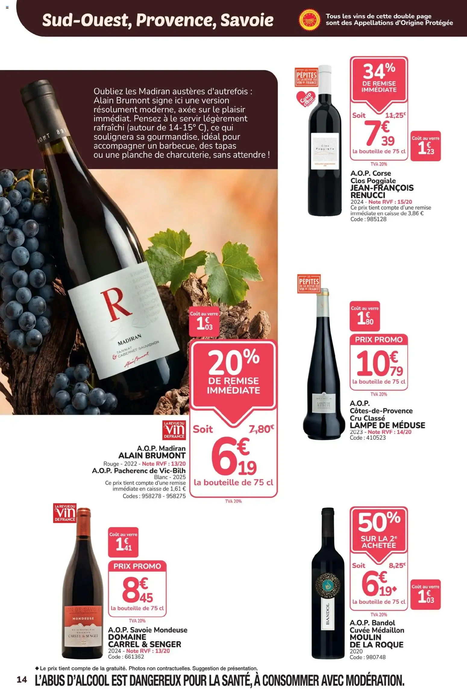 Promocash Foire aux vins à partir du 10/09/2026 - promo en ligne du 10 septembre au 10 octobre 2026 - Catalogue page 14