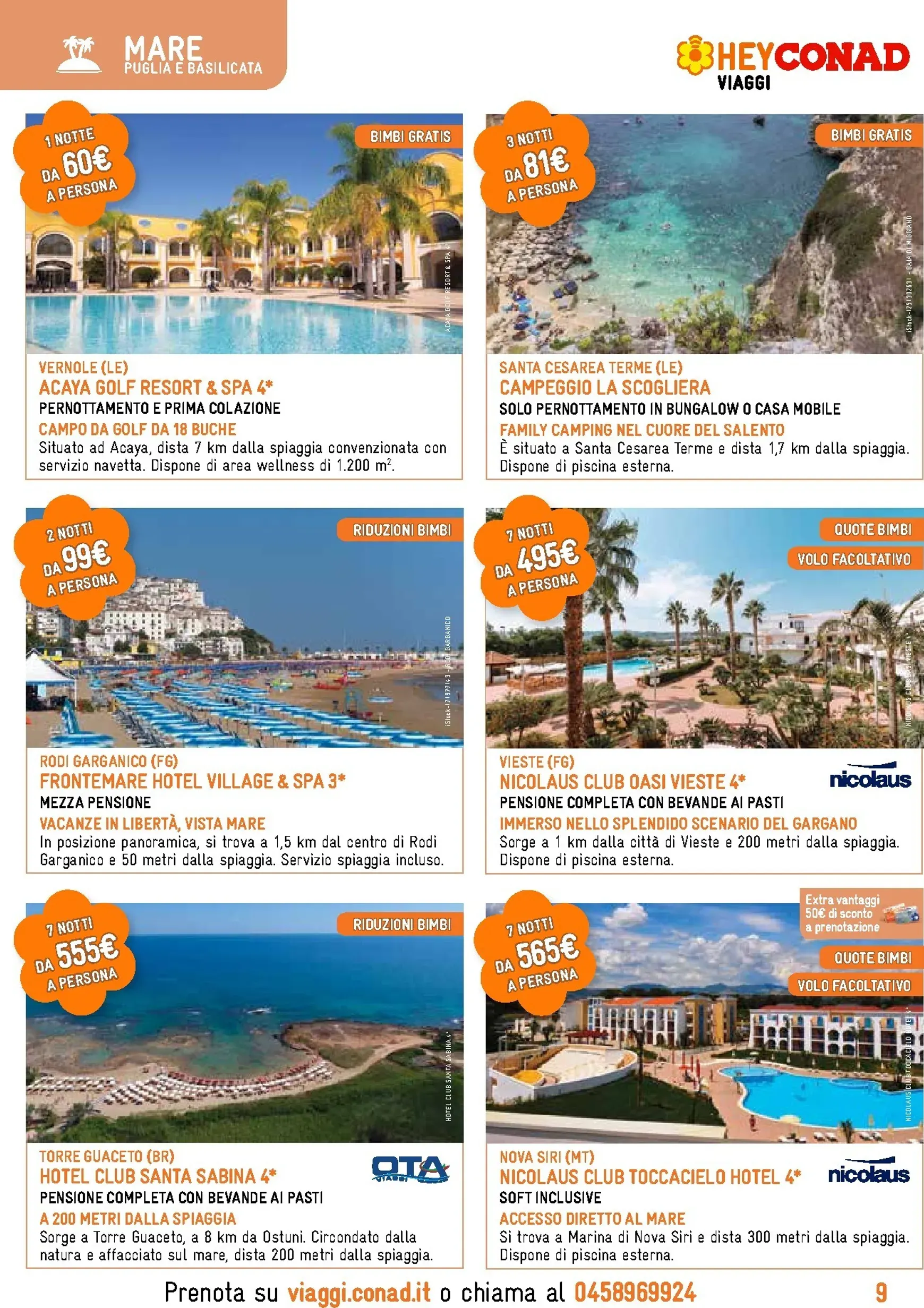 CATALOGO VACANZE ESTIVE LAST MINUTE da 1 giugno a 30 settembre di 2026 - Pagina del volantino 9
