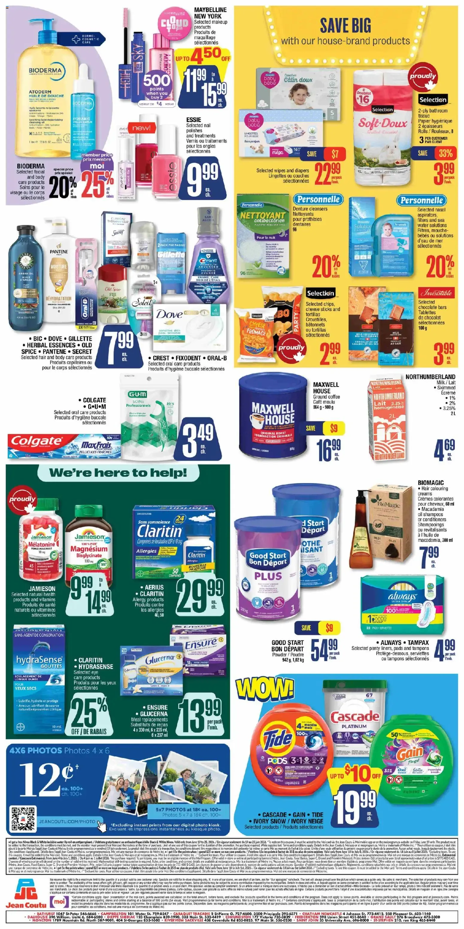 Jean Coutu weekly flyer from Jun 18, 2026 > weekly specials & deals from June 18 to June 24 2026 - flyer page 2