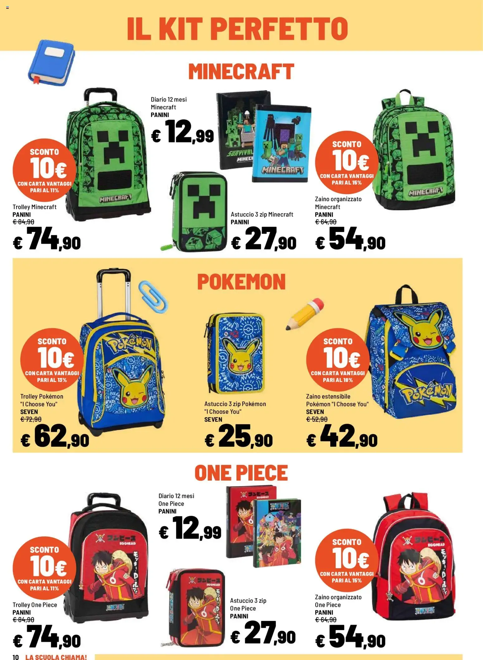 LA SCUOLA CHIAMA! da 9 luglio a 27 settembre di 2026 - Pagina del volantino 10