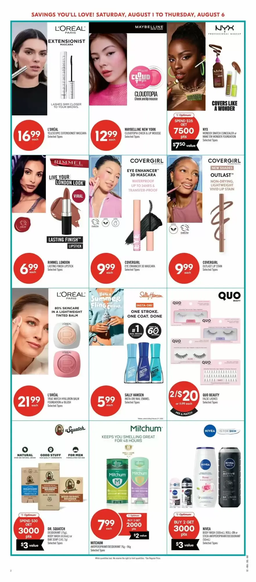 Shoppers Drug Mart flyer week 31 from August 1 to August 6 2026 - flyer page 13