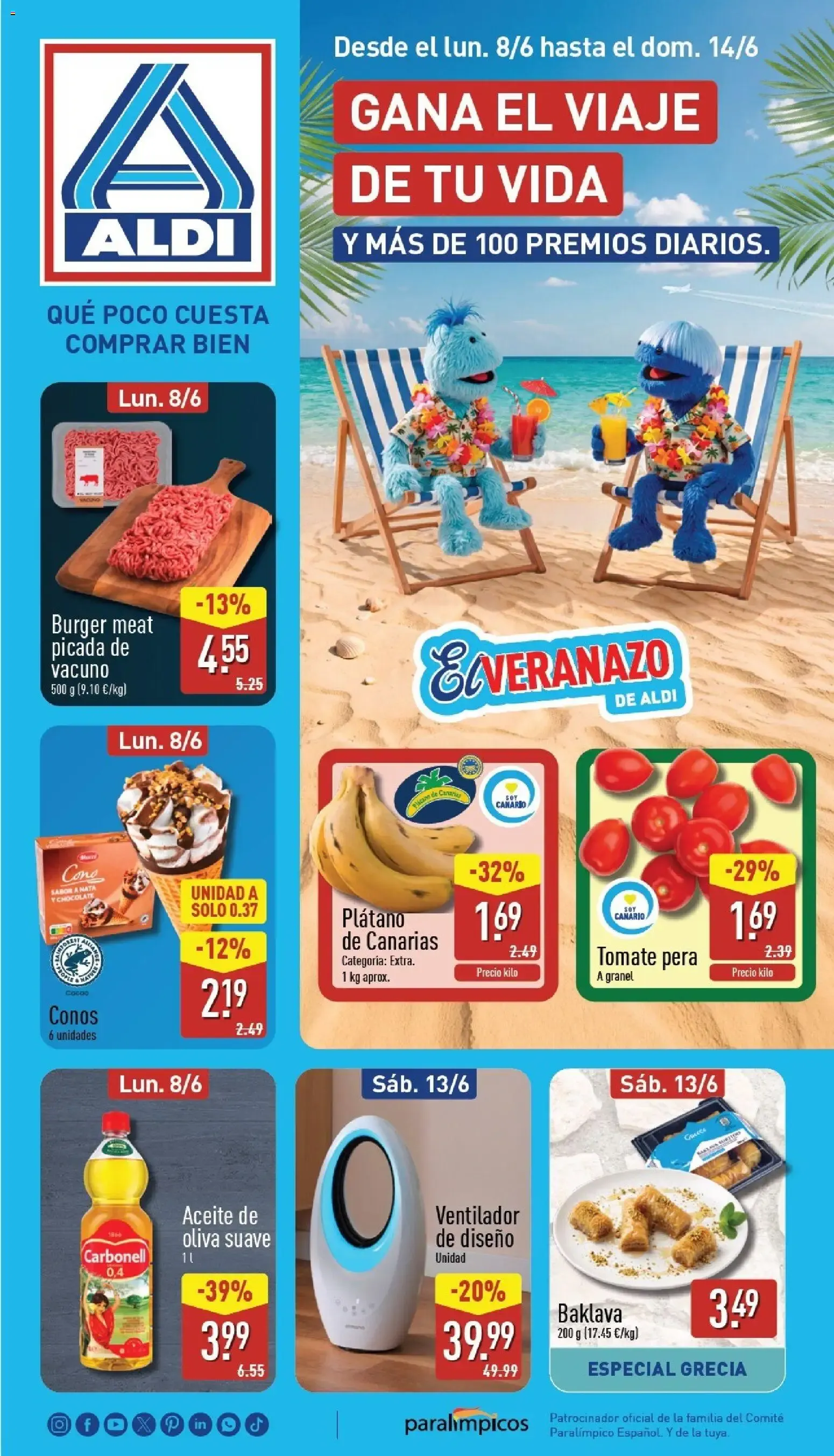 Aldi folleto de ofertas El Veranazo