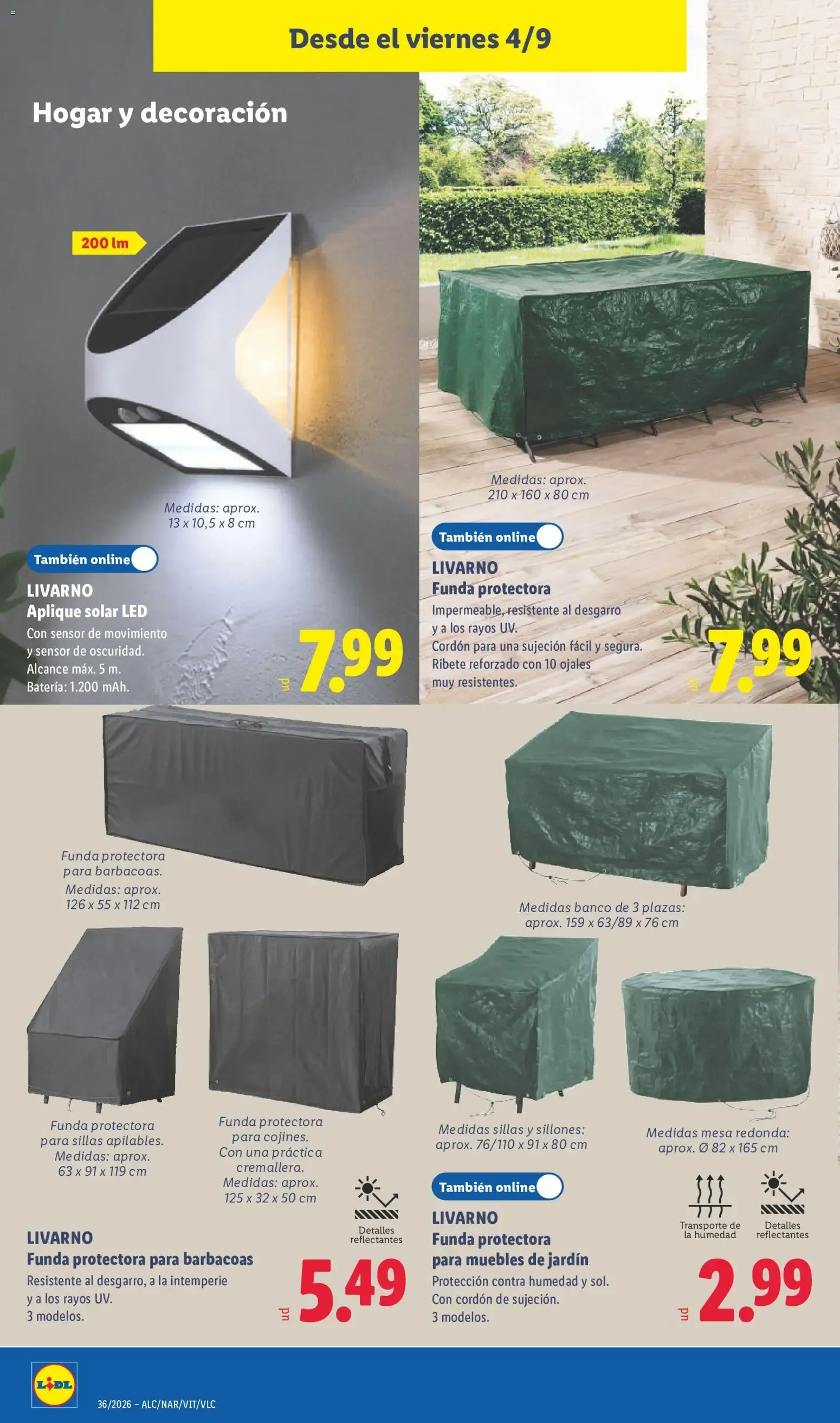 Catálogo de Lidl folleto de bazar del 31/08 | Ofertas 31 de agosto al 6 de septiembre 2026 - Página 16