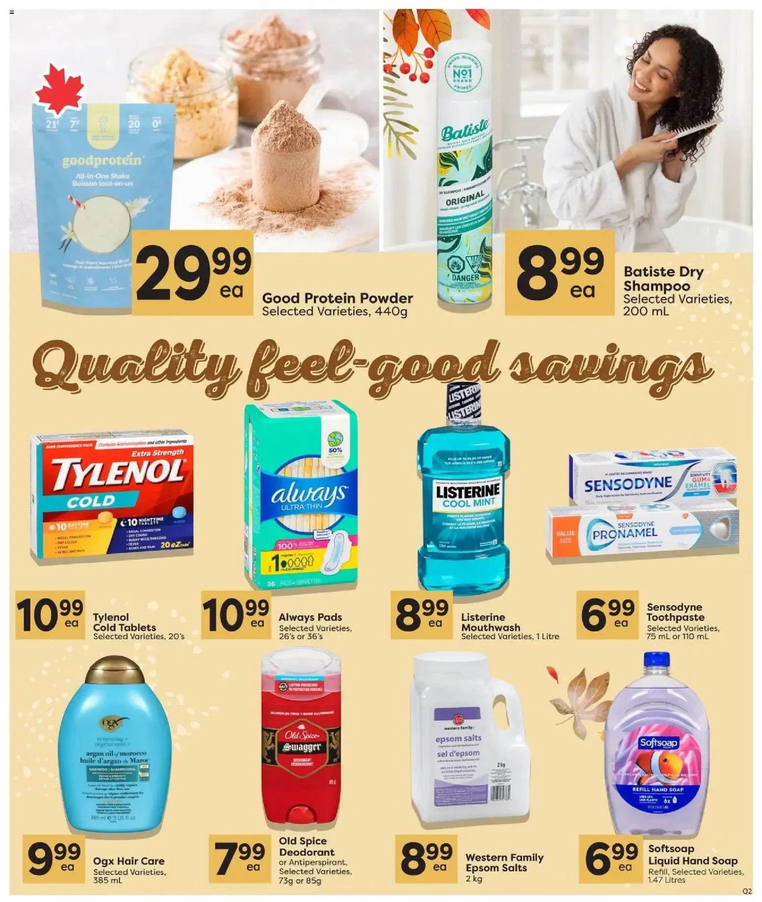 Quality Foods weekly flyer / circulaire from Oct 1, 2026 > weekly specials & deals from October 1 to October 7 2026 - flyer page 13