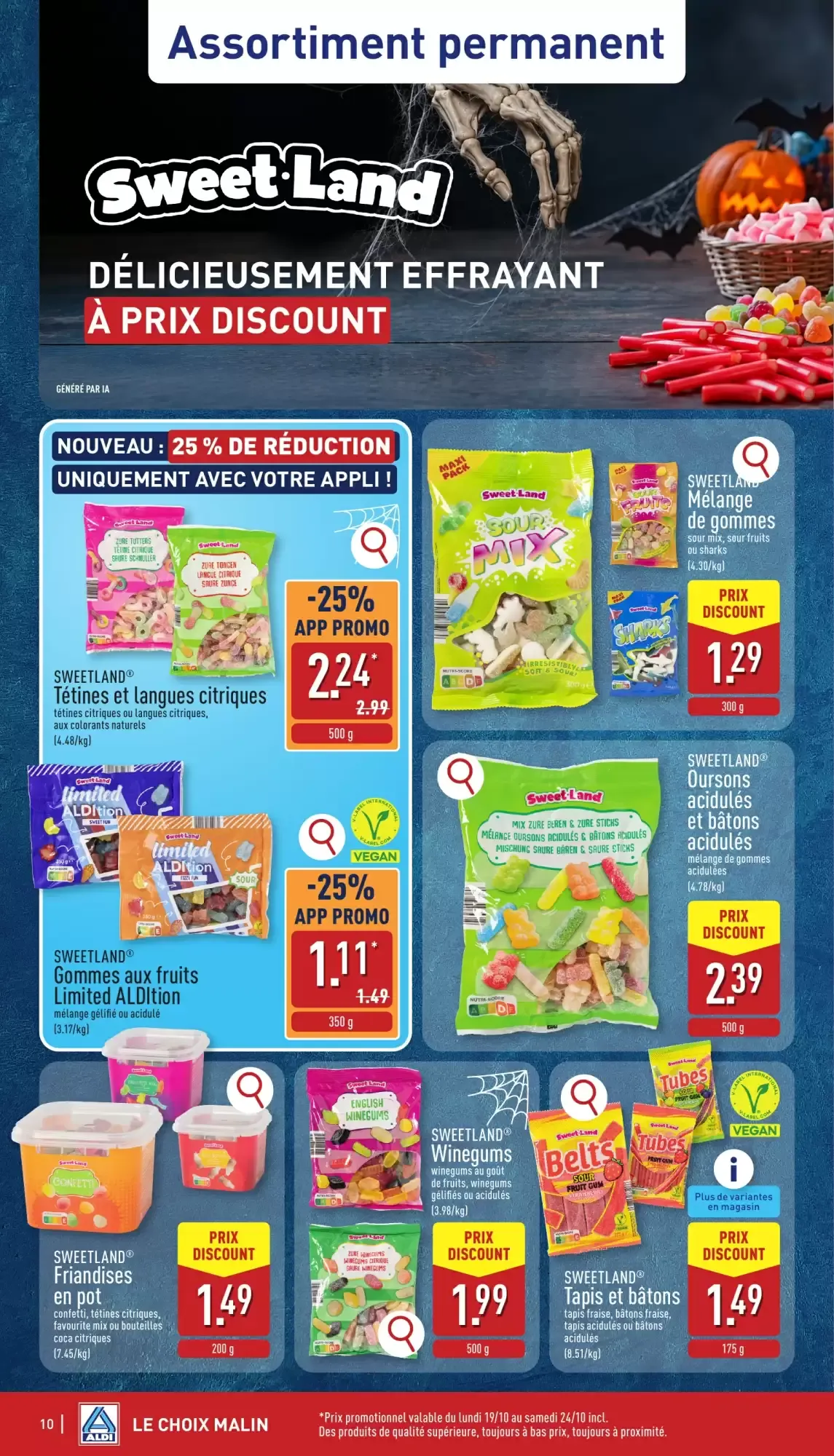 Dépliant ALDI du 19 au 24 Octobre van 19 oktober tot 24 oktober 2026 - folder pagina 10