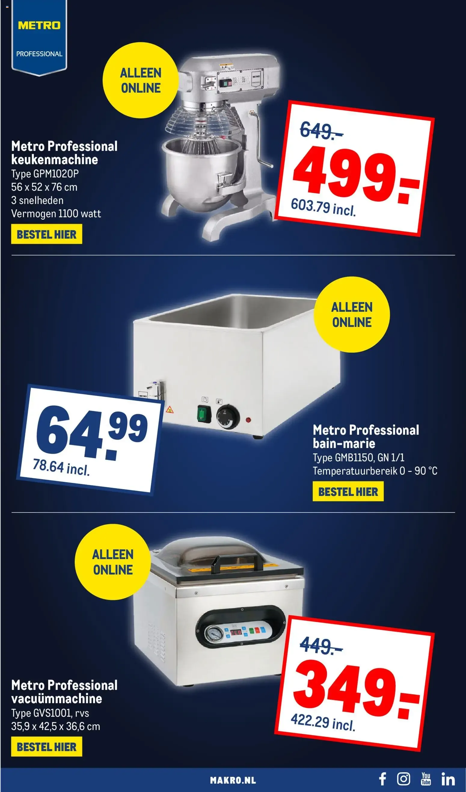 Makro NON-FOOD: Maak je keuken klaar voor het nieuwe seizoen van 9 september tot 20 september 2026 - Folder pagina 3