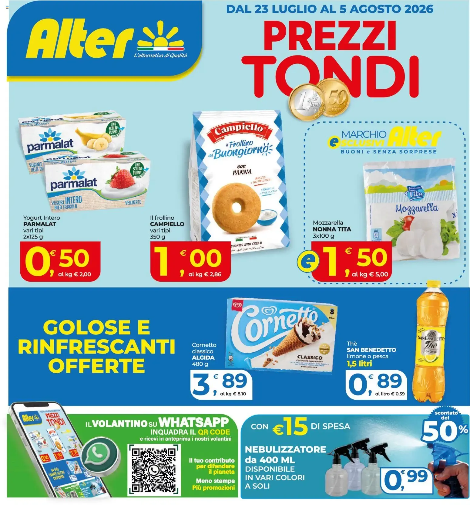 Nuovo Alter Discount volantino dal 23/07/2026 > offerte anteprima 🛍️ da 23 luglio a 5 agosto di 2026 - Pagina del volantino 1