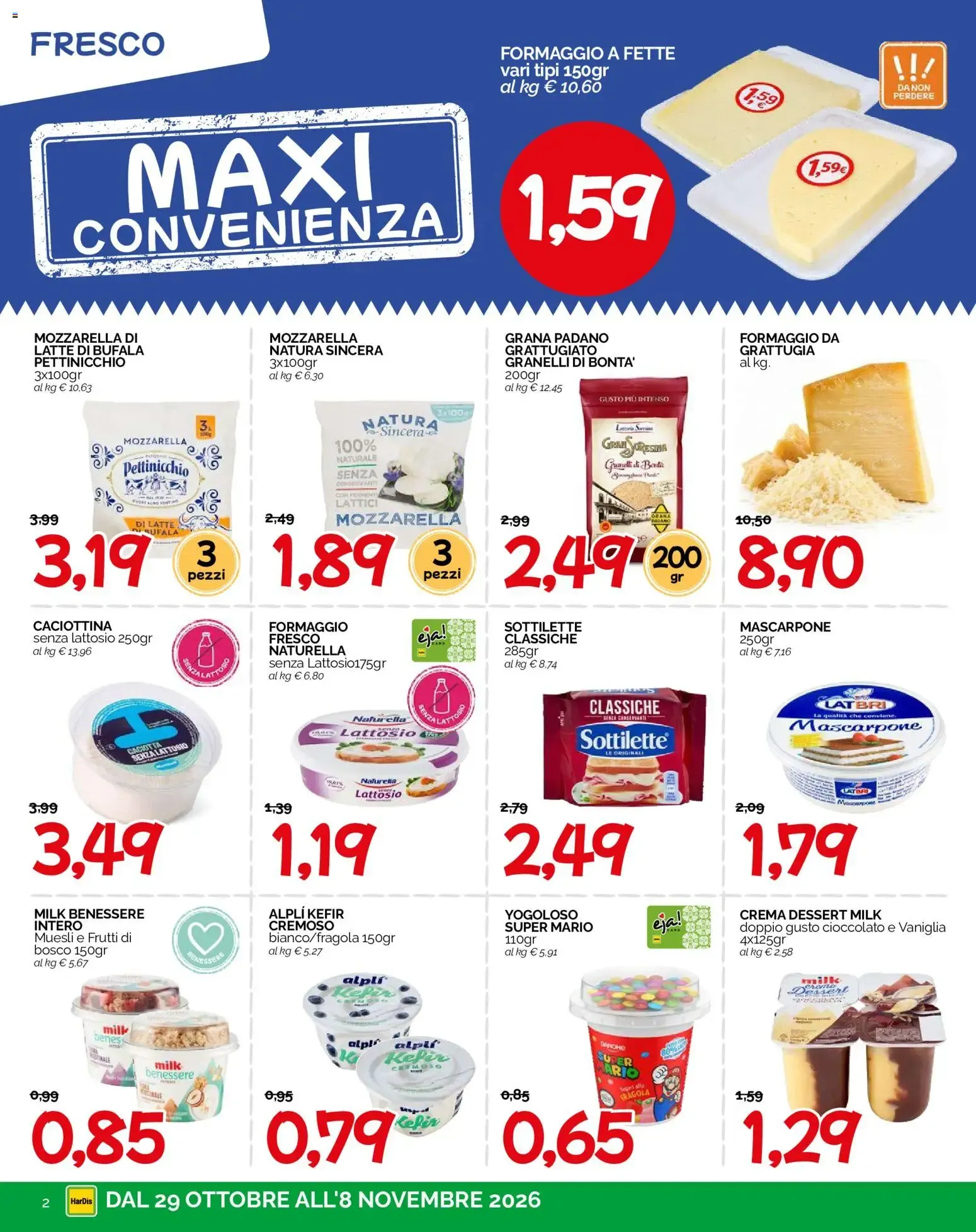 HarDis volantino dal 29/10/2026 - online Offerte da 29 ottobre a 8 novembre di 2026 - Pagina del volantino 2