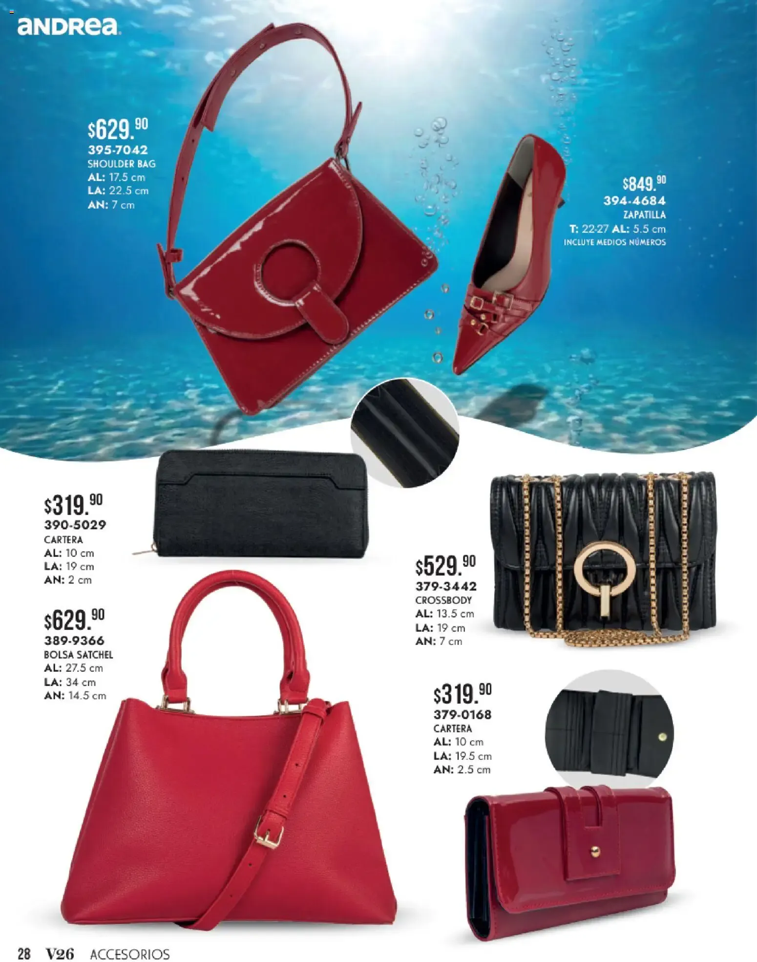 Catálogo de Andrea Verano 26 Accesorios 24 de mayo al 31 de diciembre 2026 - Pagina 28