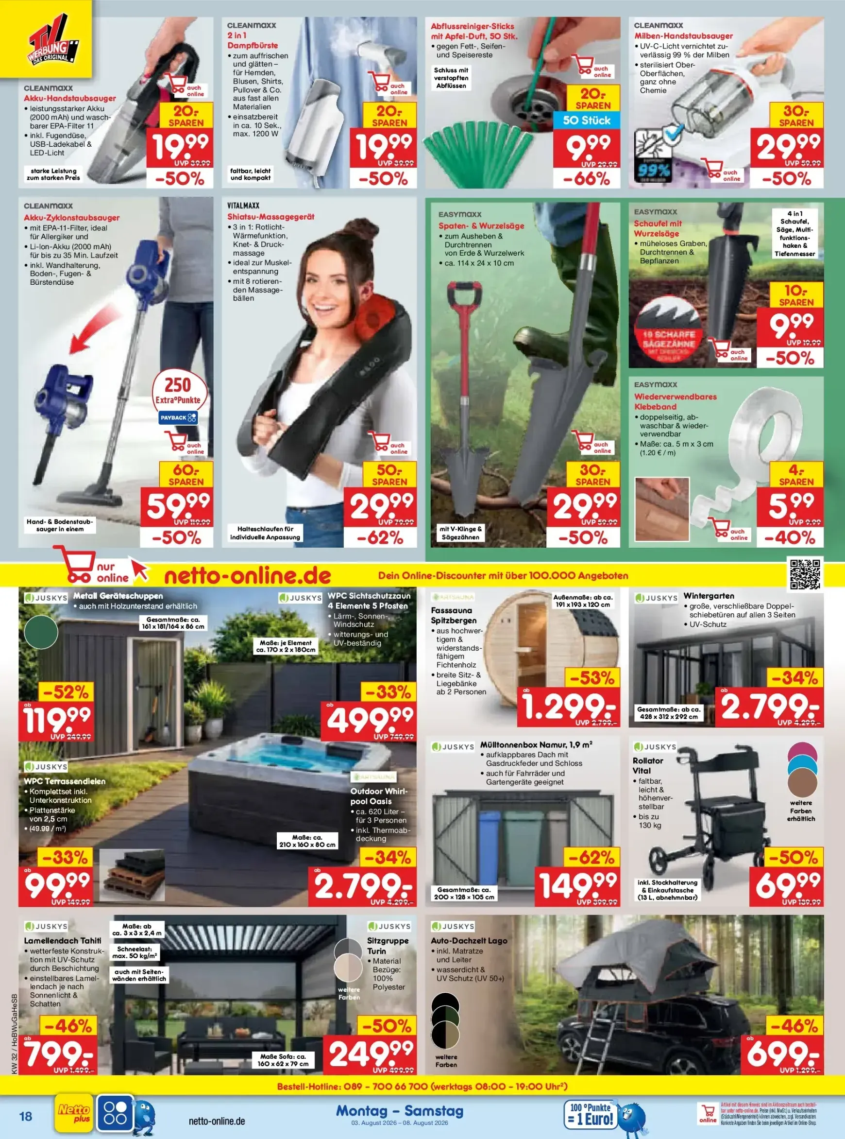 Netto Marken Discount Prospekt – von Montag 03.08.2026 bis Samstag 08.08.2026 von 3. August bis 8. August 2026 - Prospekt seite 34
