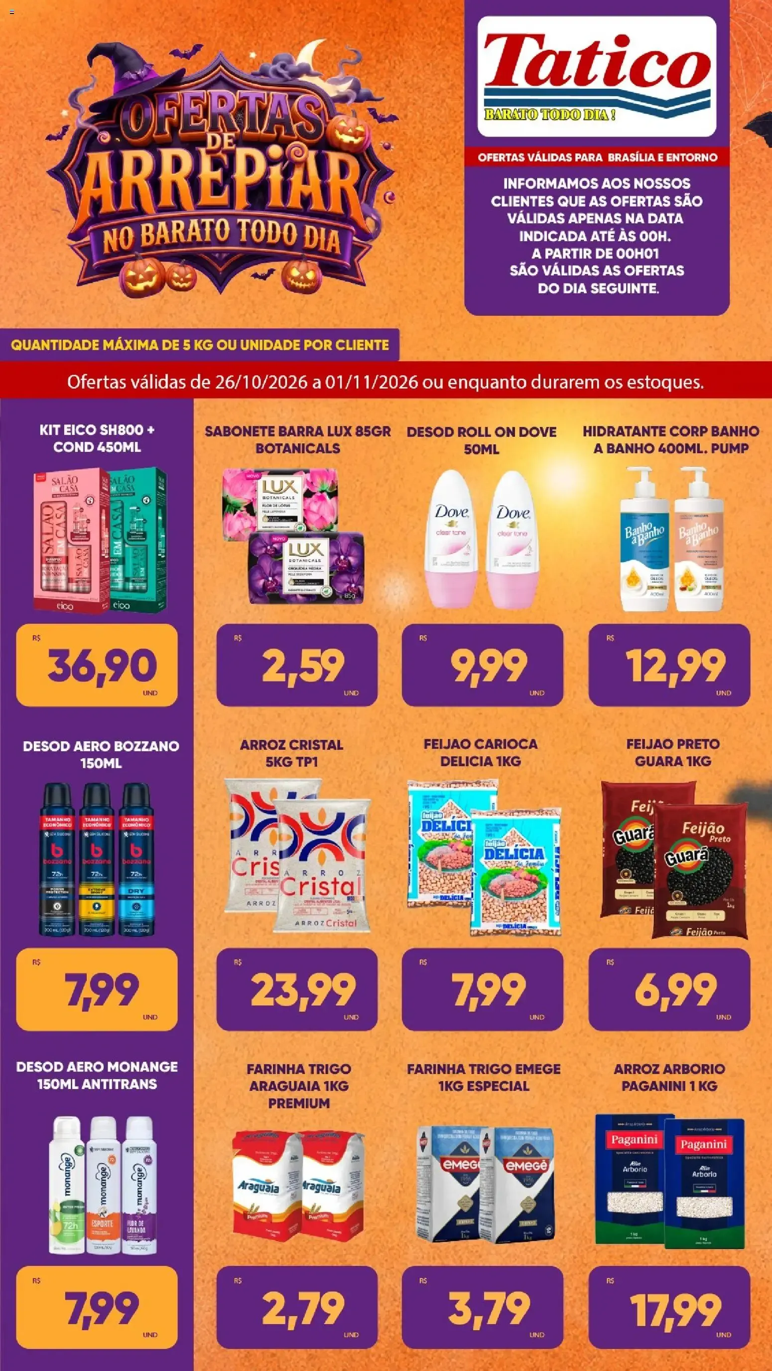 Encarte de Tatico - Ofertas da semana de 26/10/2026 | Promoções Online 26 de outubro até 1 de novembro 2026 - Pagina 9