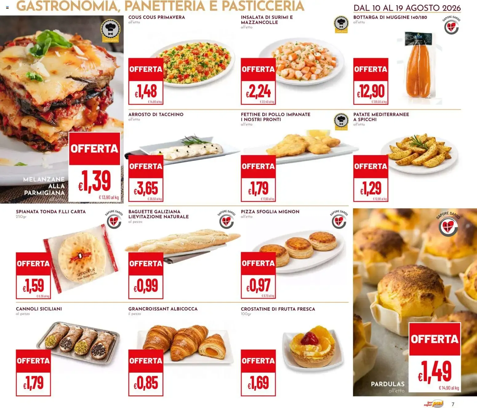 Offerte Buon Ferragosto Iper Pan & Super Pan da 10 agosto a 19 agosto di 2026 - Pagina del volantino 7