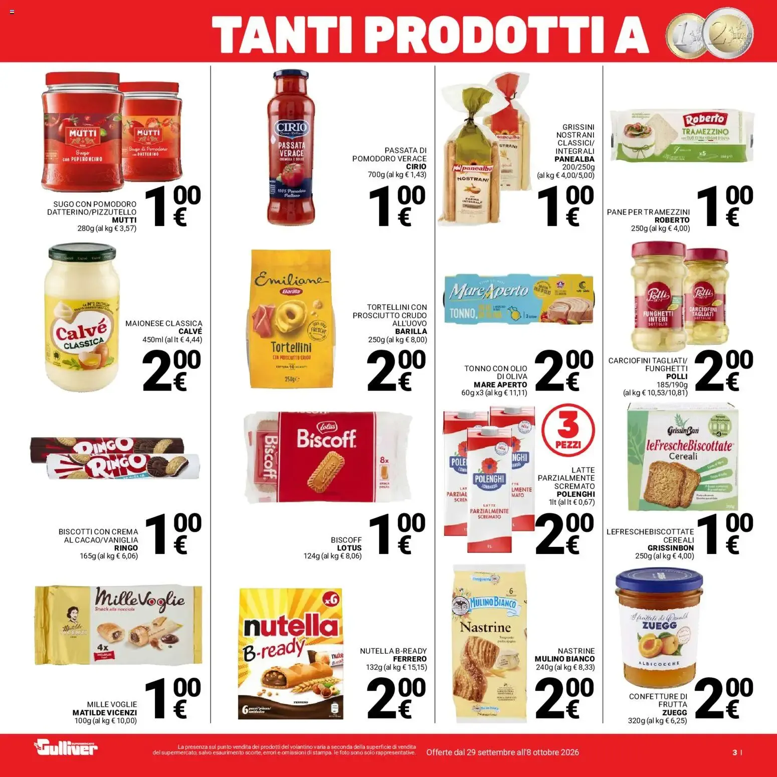 Nuovo Gulliver volantino dal 29/09/2026 > offerte anteprima 🛍️ da 29 settembre a 8 ottobre di 2026 - Pagina del volantino 3