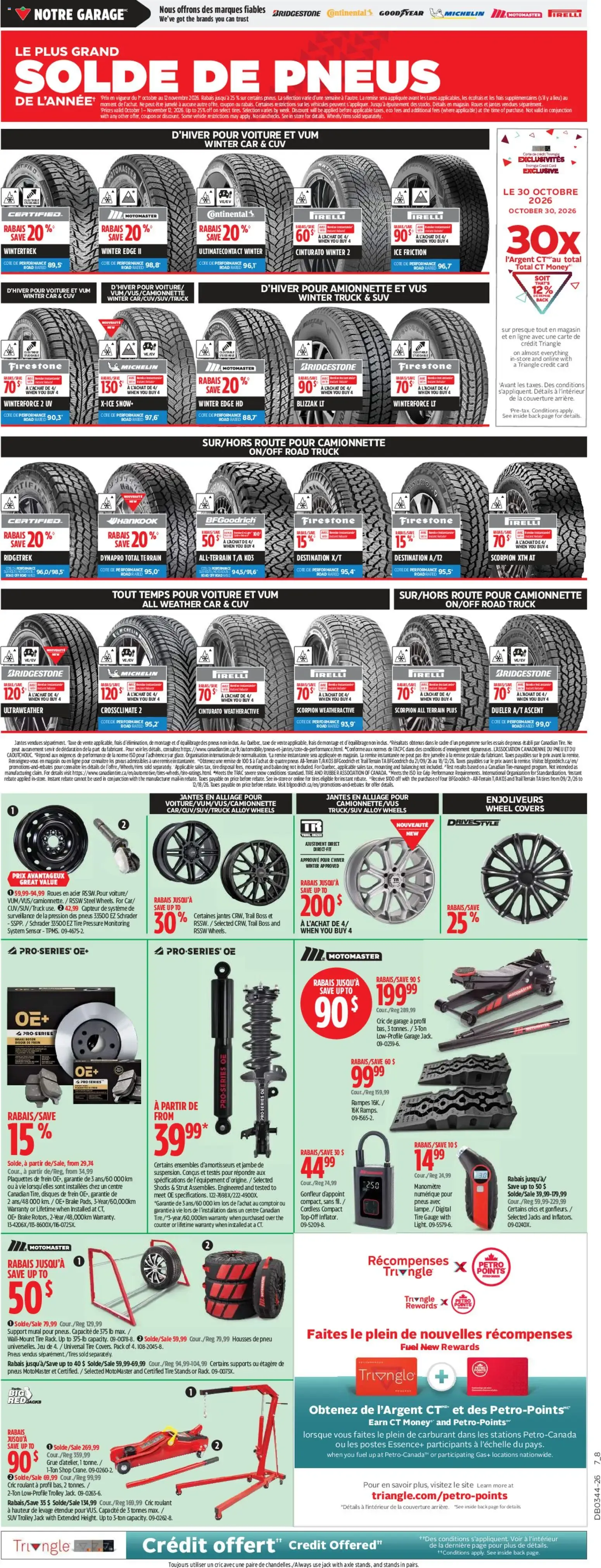 Canadian Tire: Notre Magasin pour l'Automne from October 29 to November 4 2026 - flyer page 14