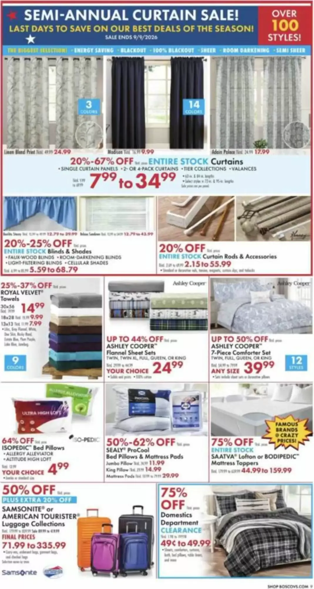 Weekly ad Boscov's Labor Day Extra Savings from September 3 to September 9 2026 - Page 9