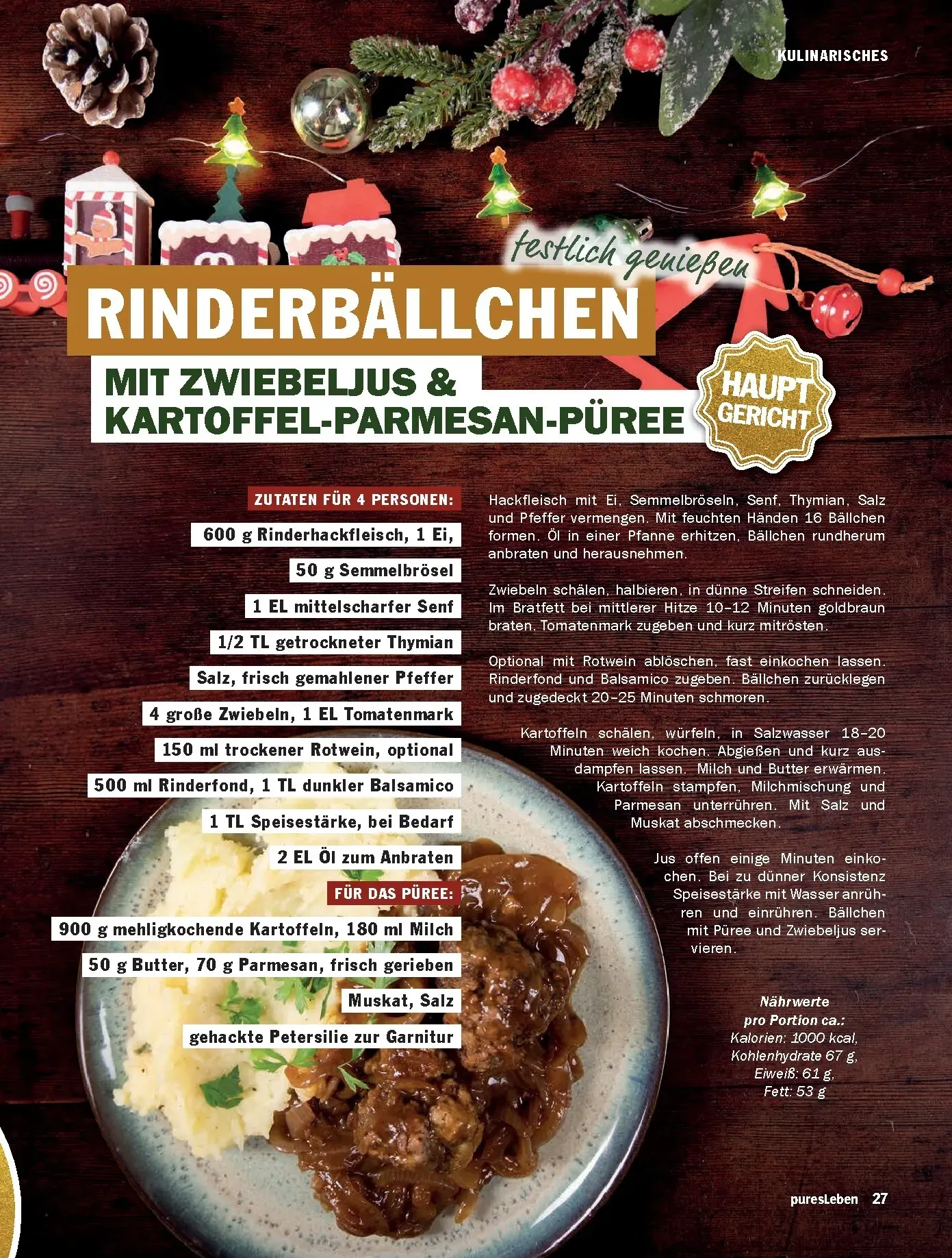 Hit - Pures Leben Prospekt – von Donnerstag 01.10.2026 bis Donnerstag 31.12.2026 von 1. Oktober bis 31. Dezember 2026 - Prospekt seite 27