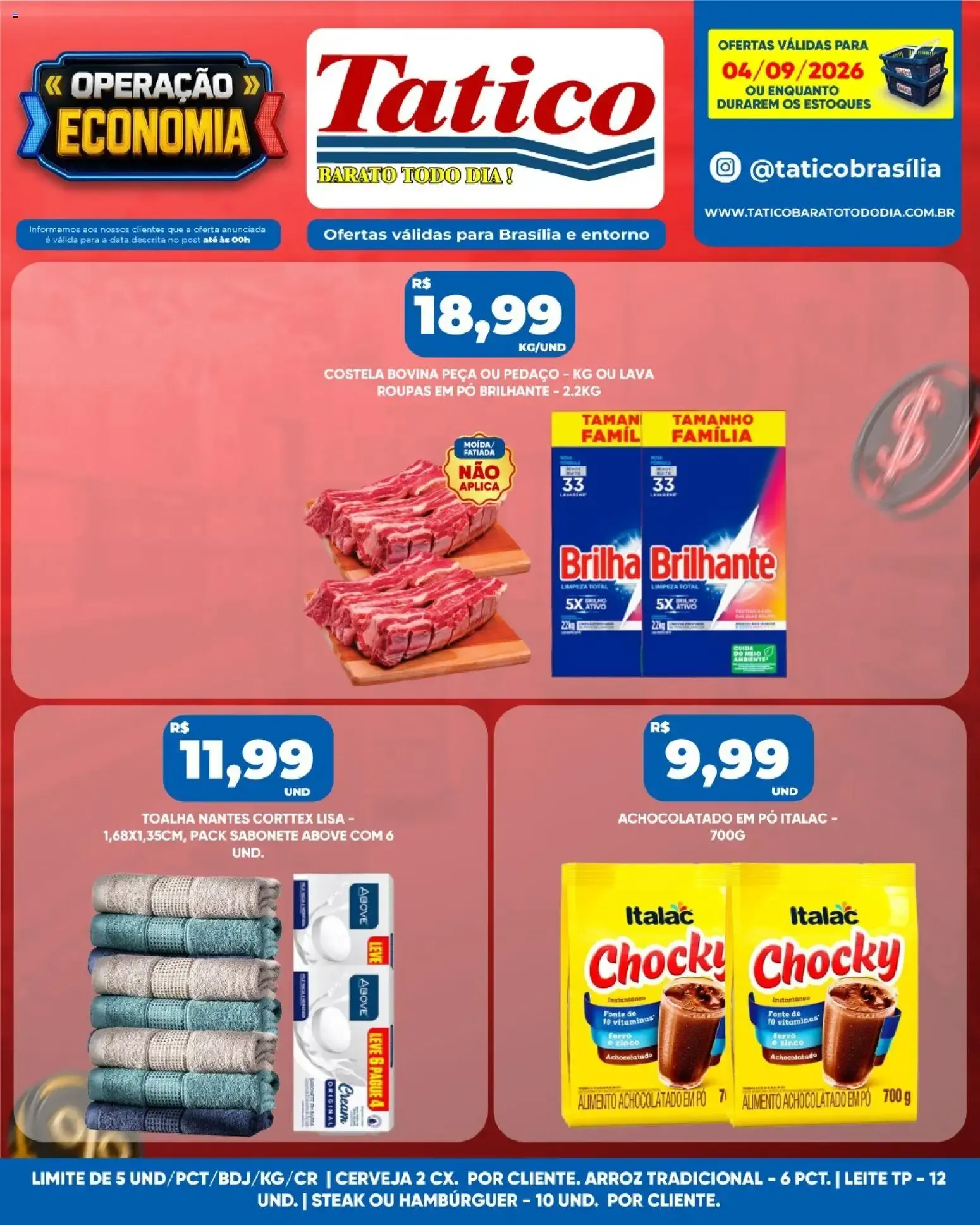 Encarte de Tatico ofertas Fim de Semana de 05/09/2026 | Promoções Online 5 de setembro até 6 de setembro 2026 - Pagina 31
