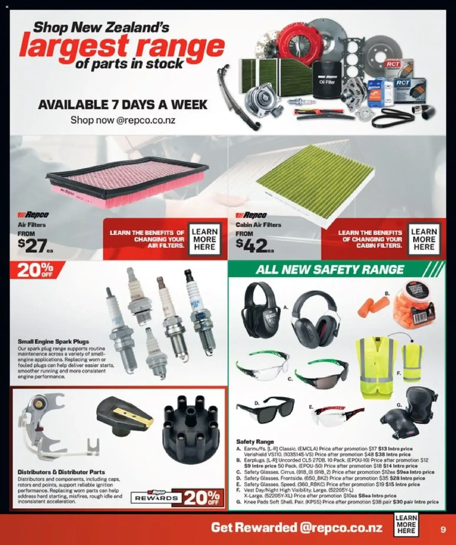 Repco new specials valid 14 Oct 2026 - 27 Oct 2026 from 14 October to 27 October 2026 - Catalogue Page 9