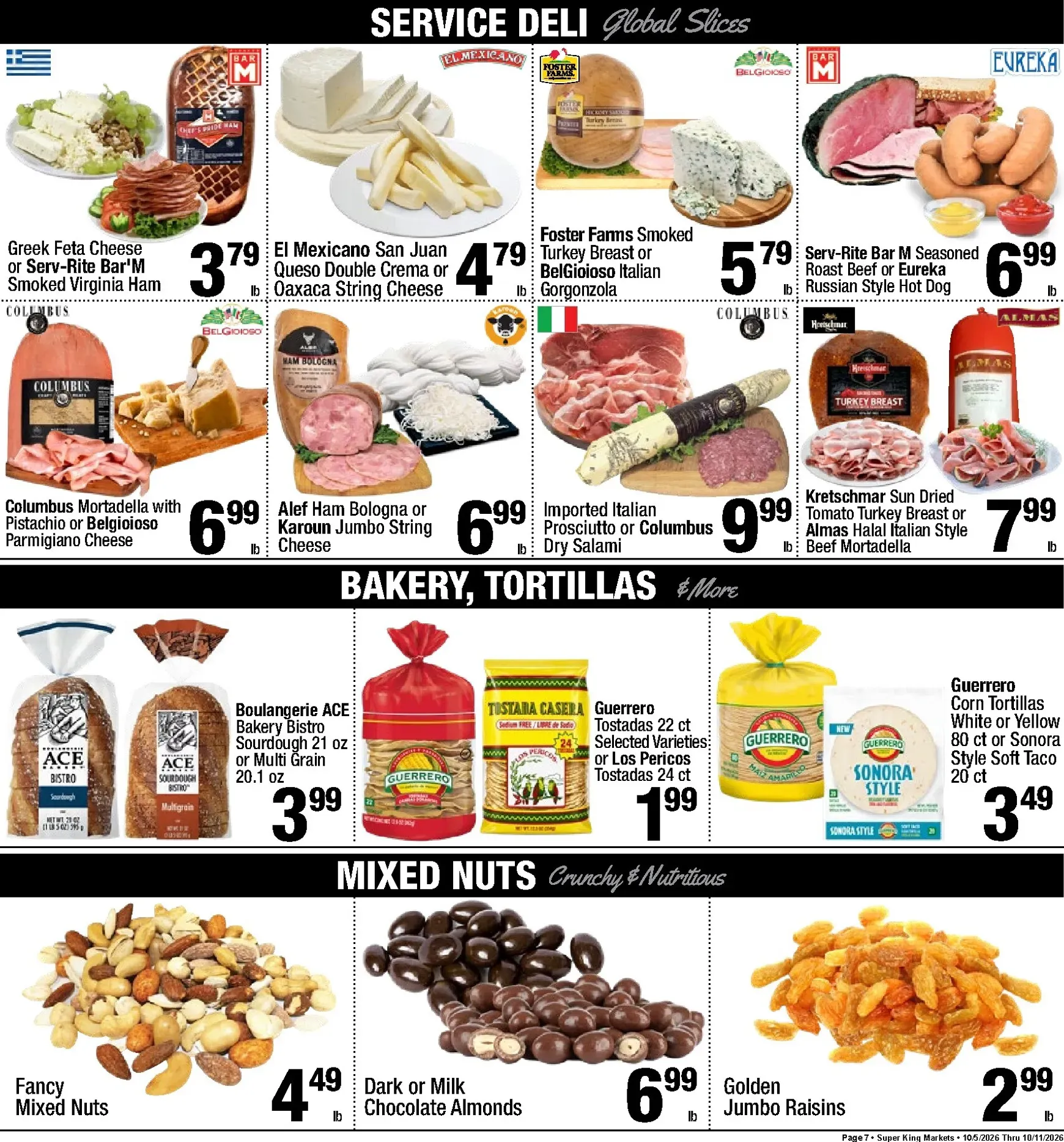 Weekly ad Current Super King leaflet valid from Monday 10/05/2026 to Sunday 10/11/2026 from October 5 to October 11 2026 - Page 8