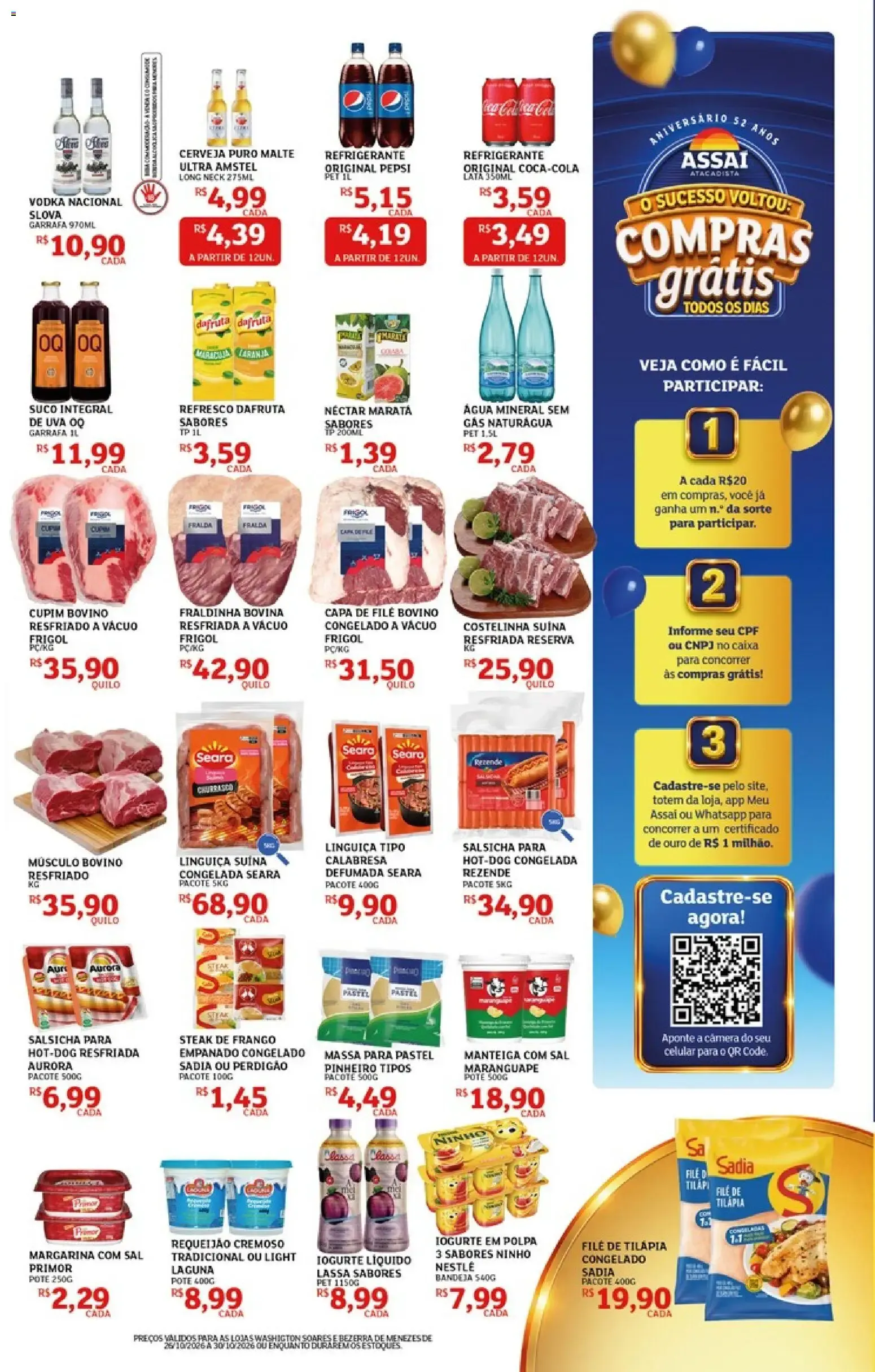 Encarte de Assaí Atacadista ofertas - CE de 26/10/2026 | Promoções Online 26 de outubro até 30 de outubro 2026 - Pagina 3