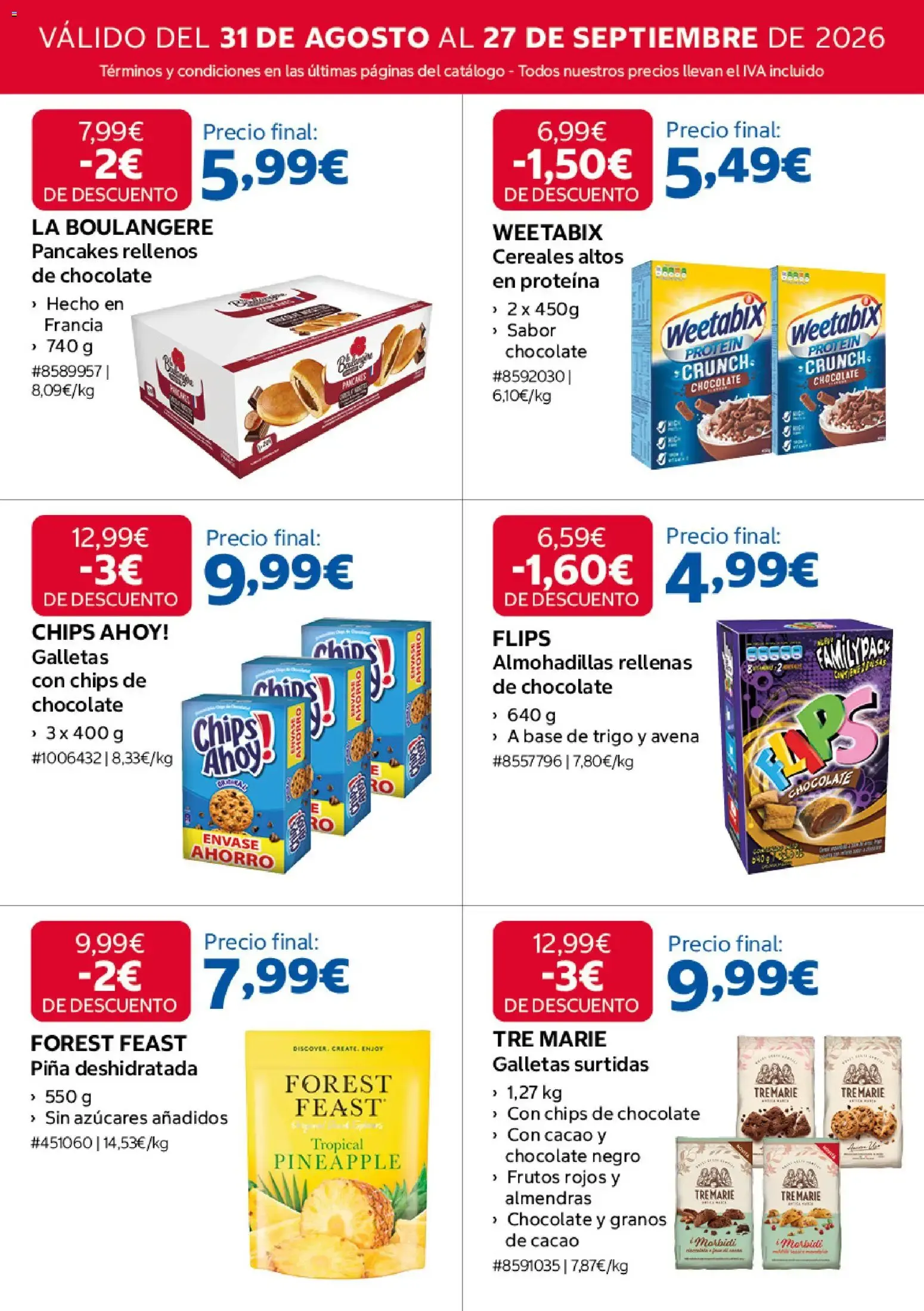 Catálogo de Costco Wholesale: Más de 1000€ en Ahorros para Socios 31 de agosto al 27 de septiembre 2026 - Página 13