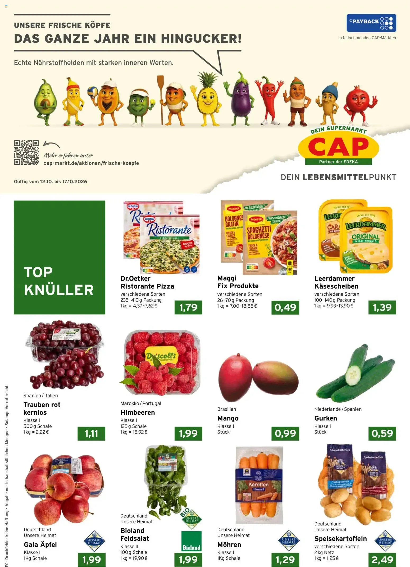 CAP Markt Prospekt (ab 12.10.2026) zum Blättern