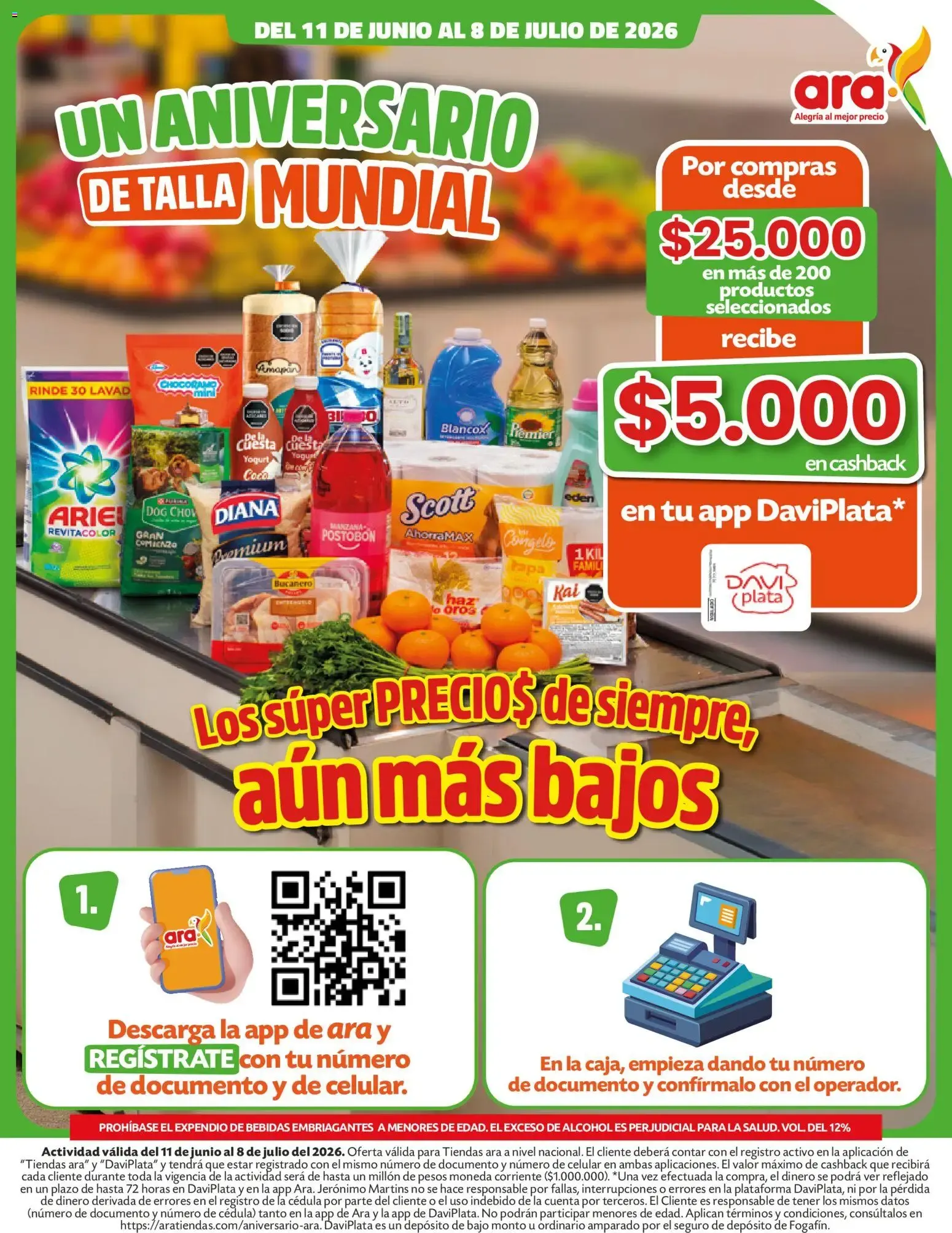 Catalogo de Un Aniversario de Talla Mundial 11 de junio al 8 de julio 2026 - Pag 1