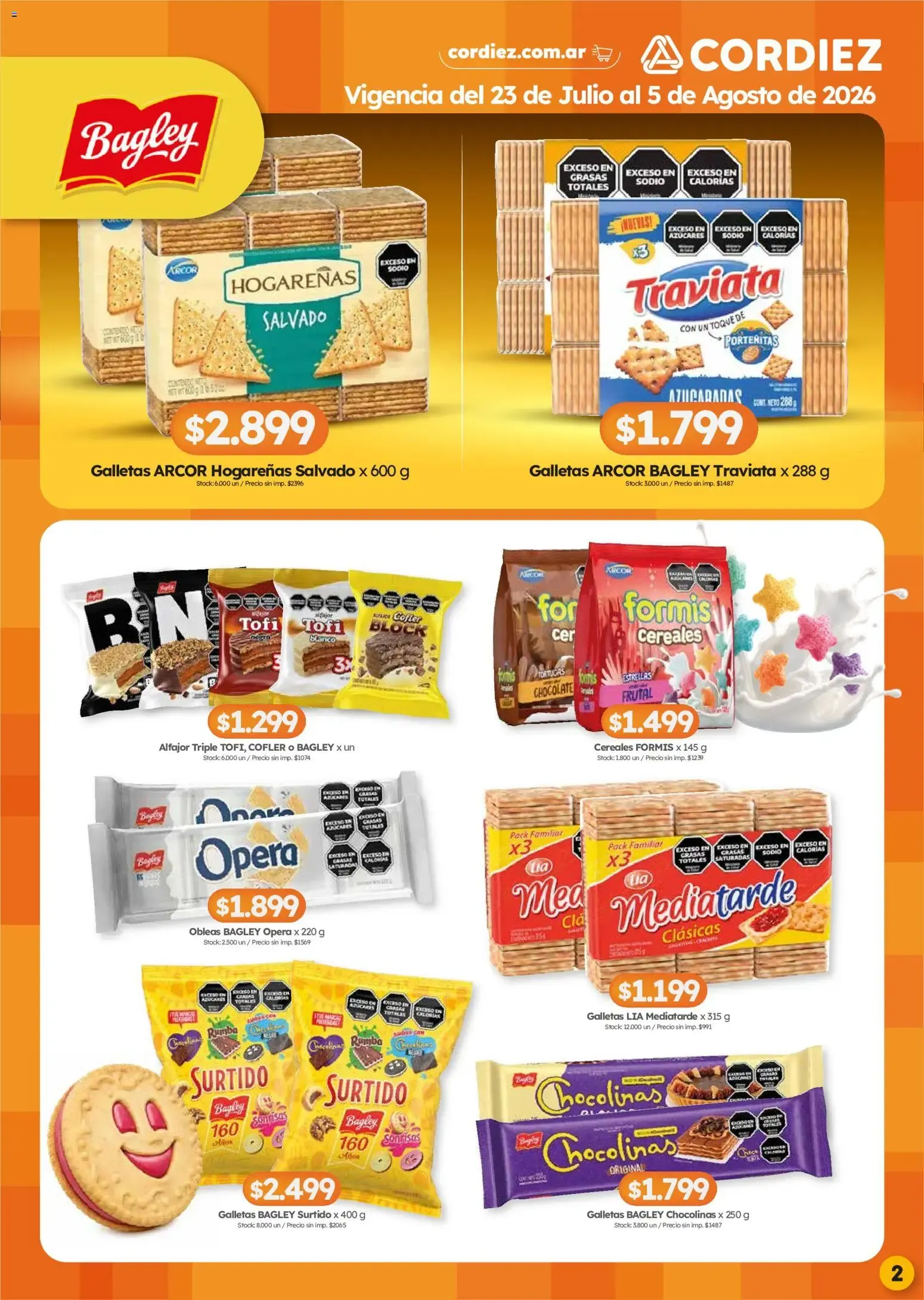 Ofertas de Cordiez ofertas || del 23/07/2026 - 05/08/2026 || Catálogo 23 de julio al 5 de agosto 2026 - Página 2 del catálogo