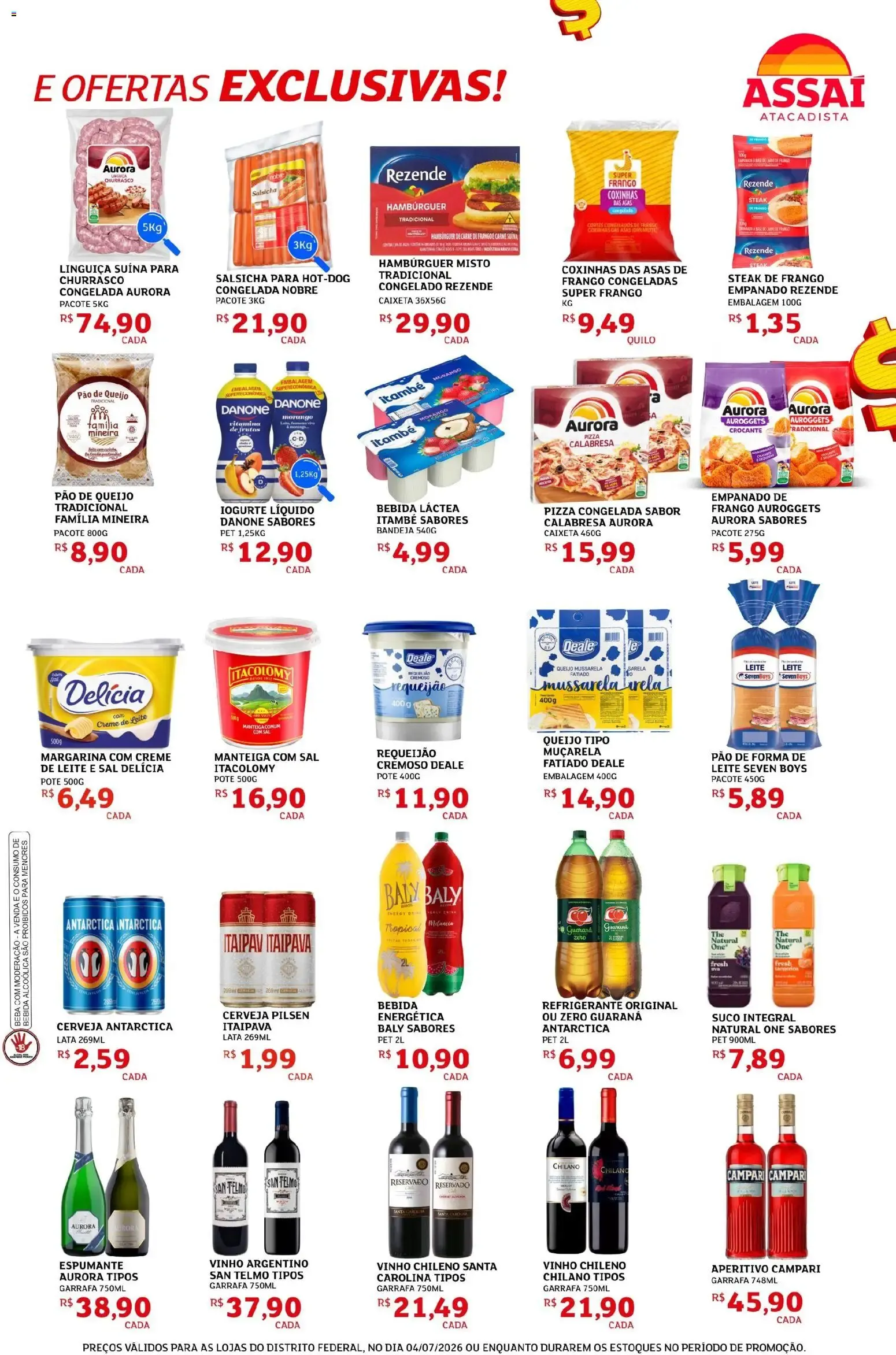 Encarte de Assaí Atacadista ofertas - DF de 04/07/2026 | Promoções Online 4 de julho até 4 de julho 2026 - Pagina 3