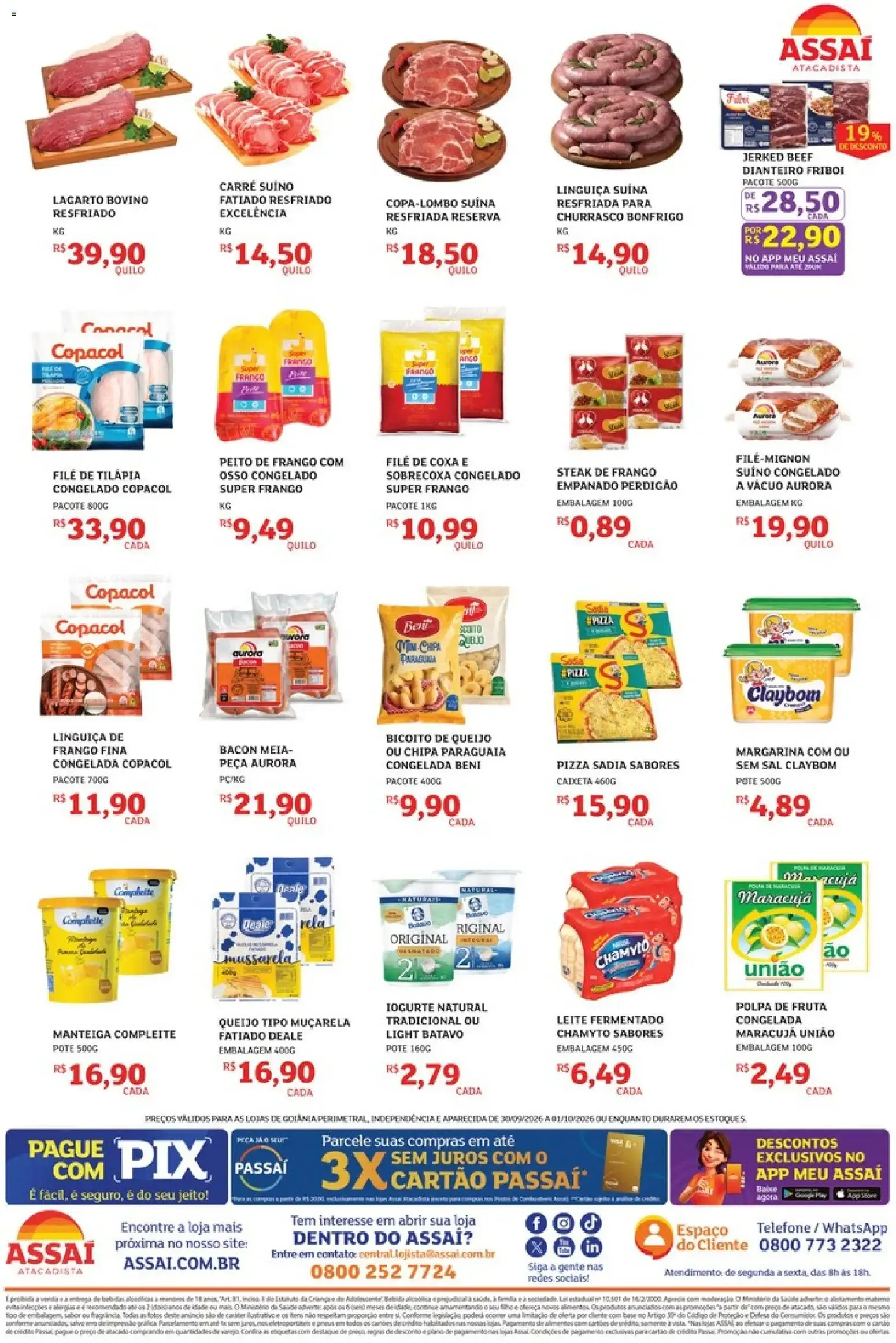 Encarte de Assaí Atacadista ofertas - GO de 30/09/2026 | Promoções Online 30 de setembro até 1 de outubro 2026 - Pagina 2