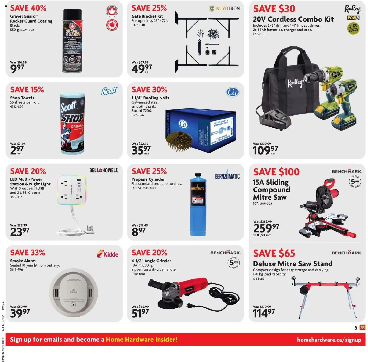 Home Hardware weekly flyer / circulaire from Jul 30, 2026 > weekly specials & deals from July 30 to August 12 2026 - flyer page 6