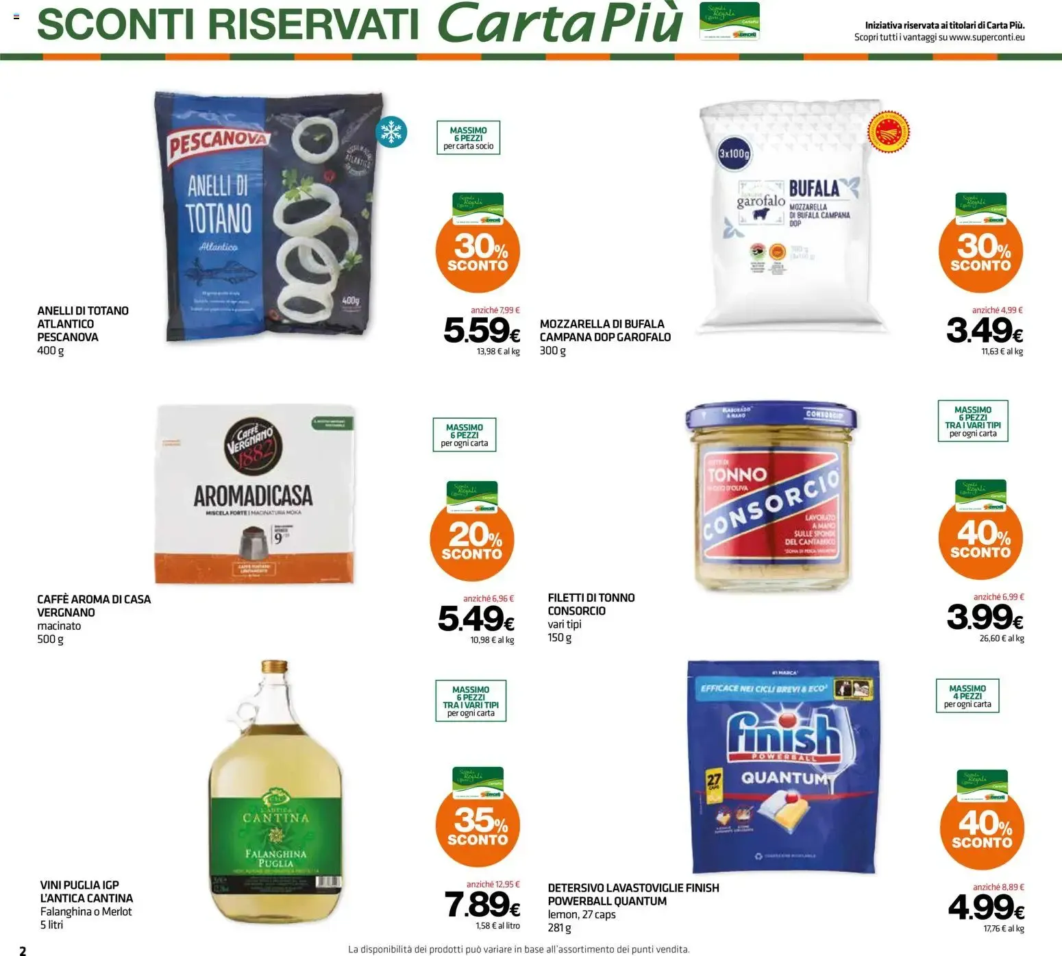 I FRESCHI TI PREMIANO con buoni da 5€! da 22 ottobre a 4 novembre di 2026 - Pagina del volantino 2