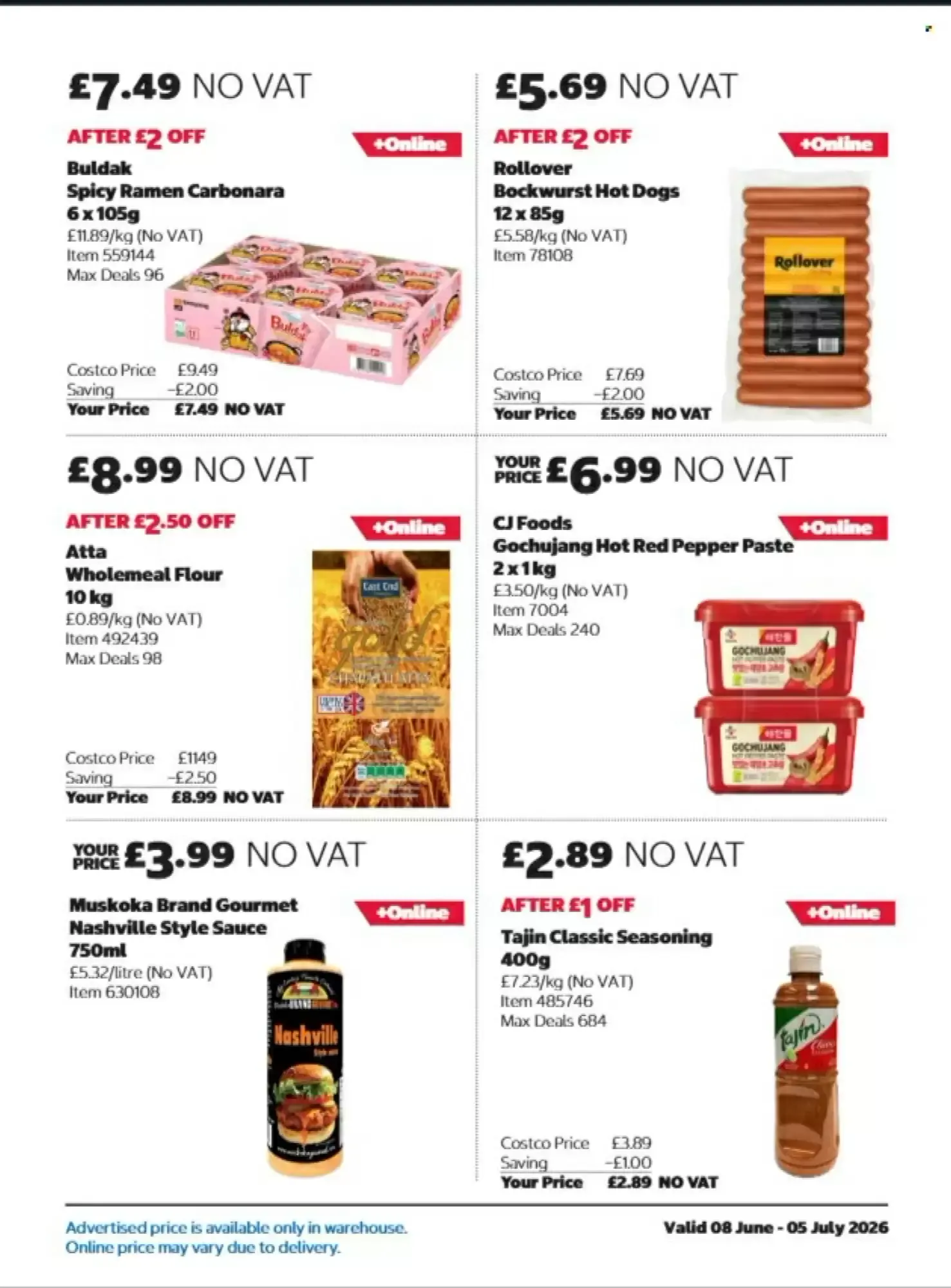 Costco leaflet from 8 June to 5 July 2026 - Catalogue Page 13