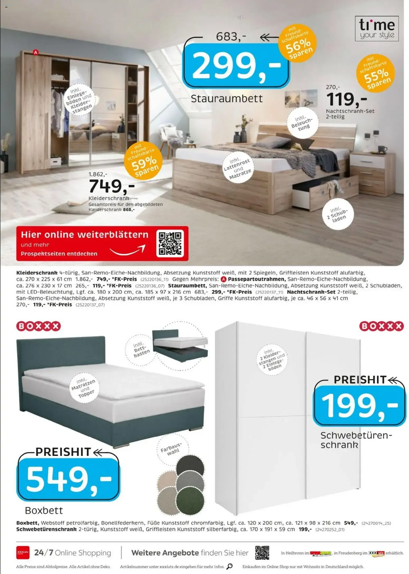 XXXLutz Sagt Danke! Personal Rabatt für Alle von 2. September bis 5. September 2026 - Prospekt seite 22