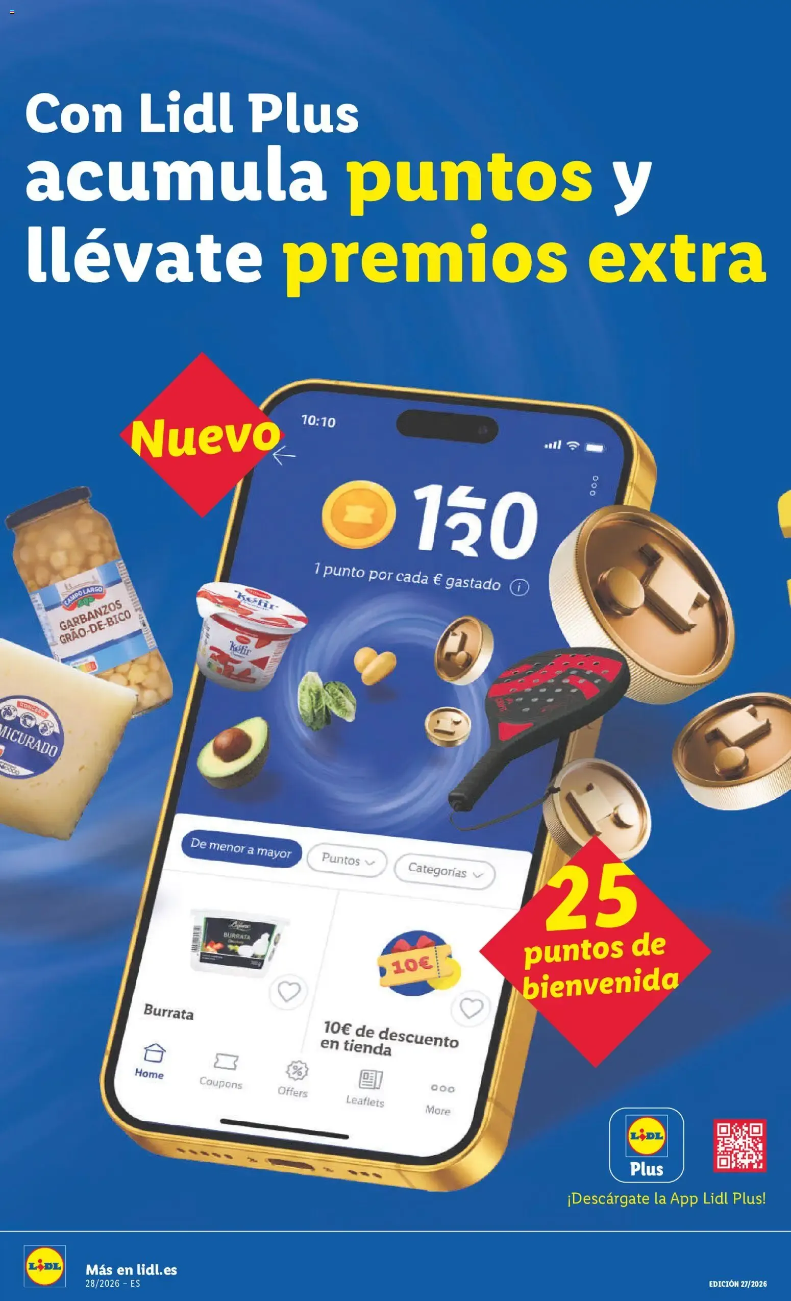 Catálogo de Lidl Plus: acumula puntos y llévate premios extra 6 de julio al 12 de julio 2026 - Página 1