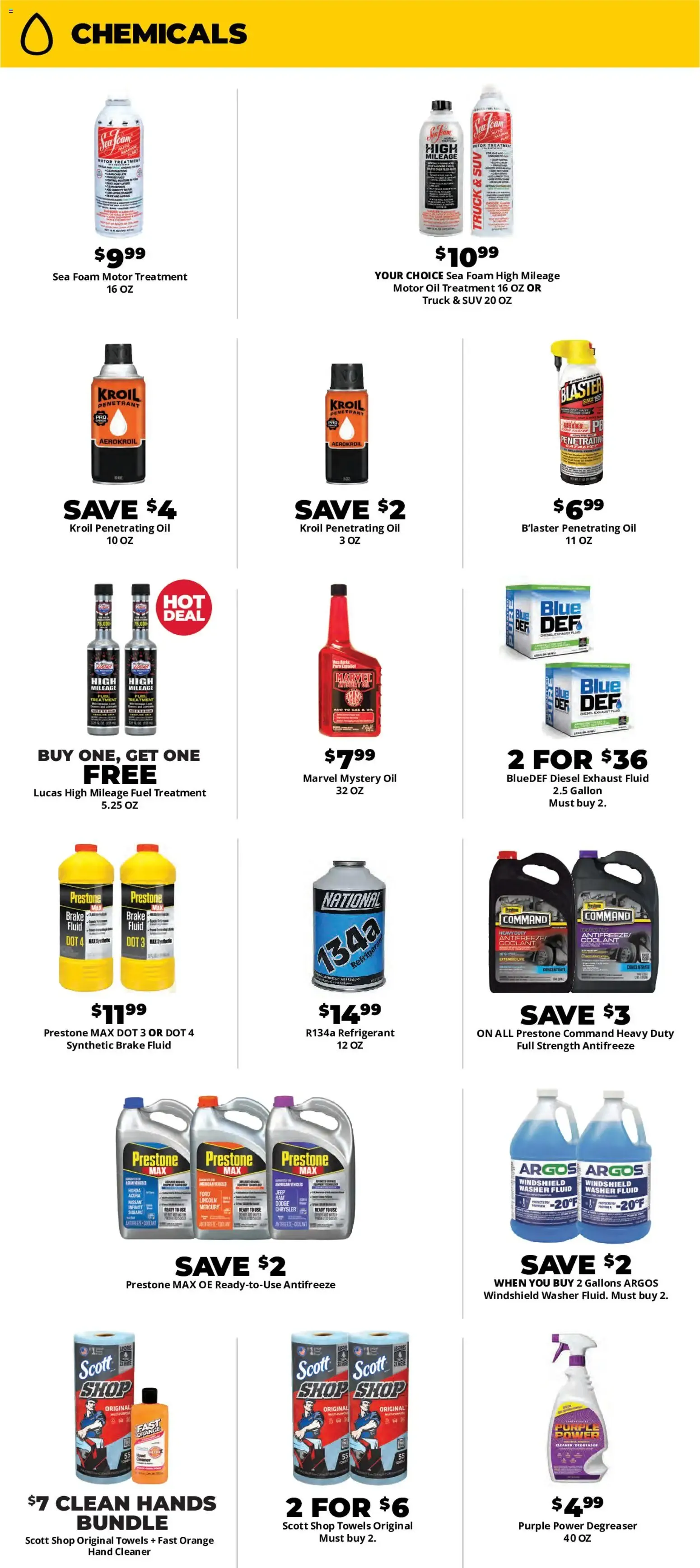 Weekly promotion Advance Auto Parts Weekly Ad from 08/16/2026 - Flyer spanning from August 16 to September 12 2026 - Page 3 for Catalogue 365