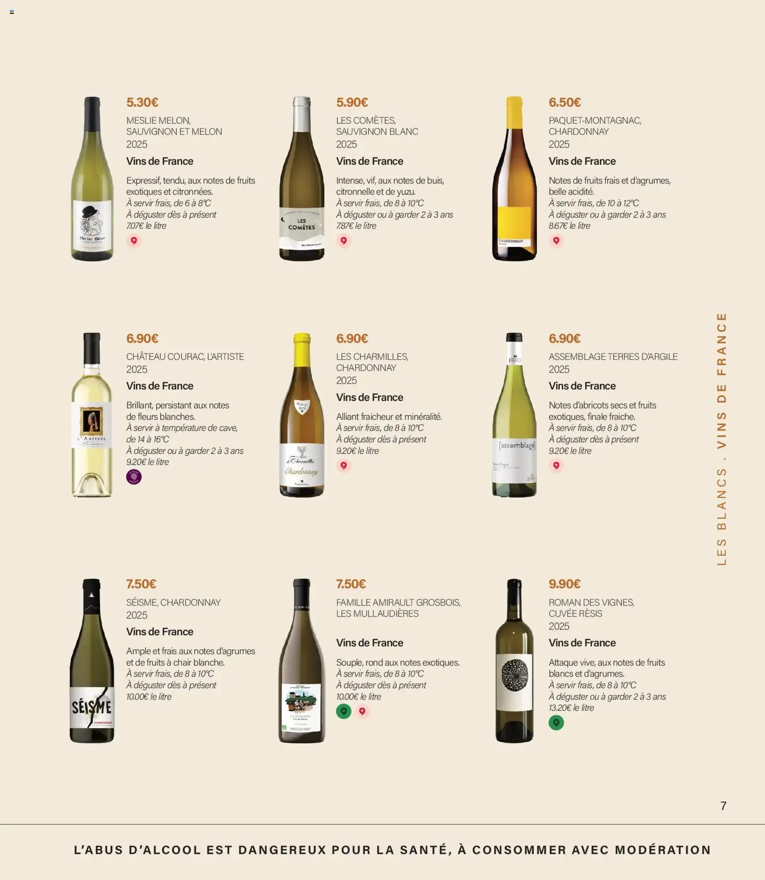 Monoprix - Guide foire aux vins à partir du 11/09/2026 - promo en ligne du 11 septembre au 27 septembre 2026 - Catalogue page 7