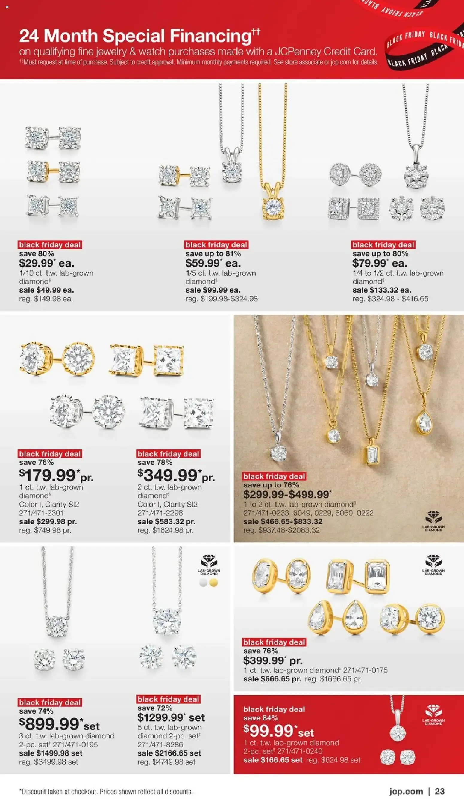 Weekly ad JCPenney Black Friday Early Access Jewelry Deals from October 26 to November 15 2026 - Page 23