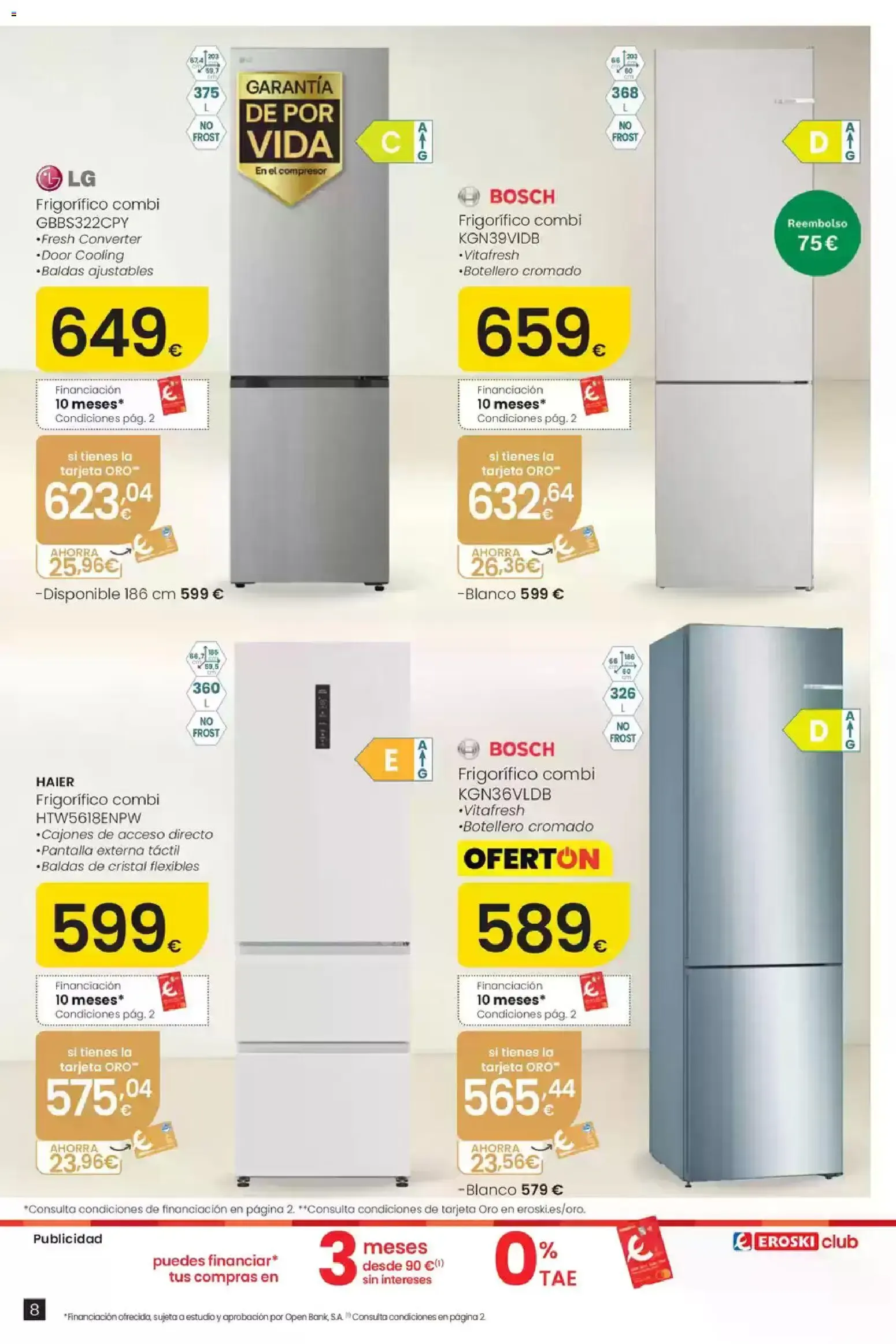 Catálogo de Eroski - Oferta Colchón Pikolin Maren 2.0 HR 16 de julio al 12 de agosto 2026 - Página 8