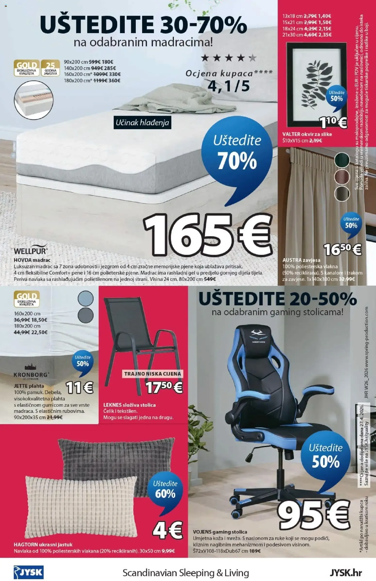 Katalog JYSK Katalog novi od 22.06.2026 na listanje > letak digitalni od 22. lipnja do 28. srpnja 2026. - Pregled Stranica 16