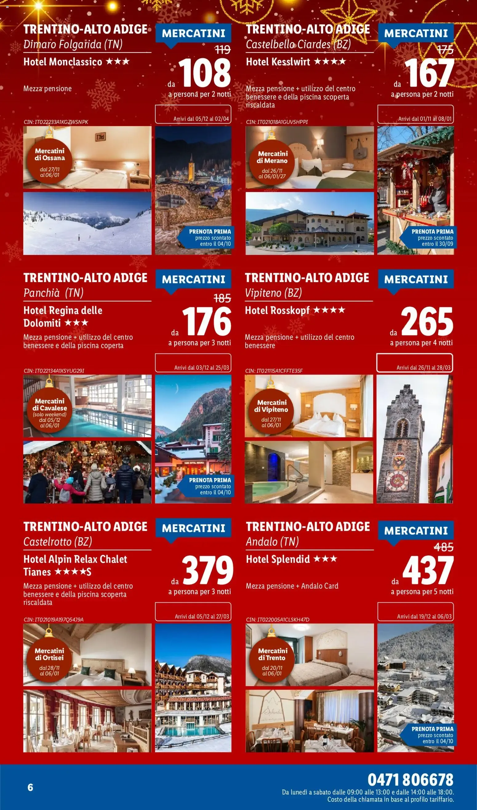 Lidl Viaggi: I Colori dell'Autunno da 7 settembre a 31 ottobre di 2026 - Pagina del volantino 6