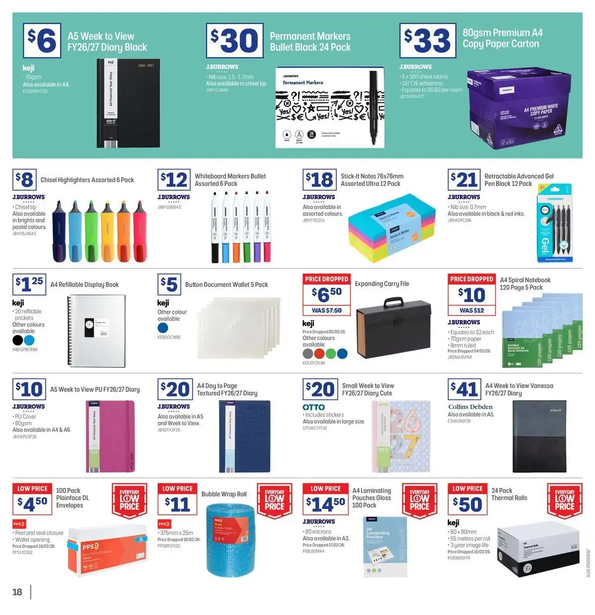 Officeworks EOFY Deals - 11/06/2026 > weekly / monthly specials - Catalogue valid from 11 June to 30 June 2026 - page 18