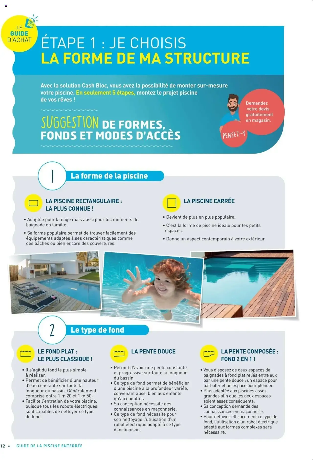 Le Guide Piscines Enterrées du 1 mars au 30 septembre 2026 - Catalogue page 12