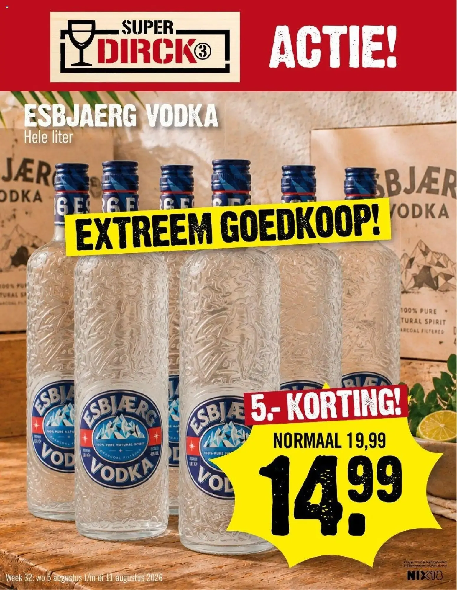 ESBJAERG VODKA van 5 augustus tot 11 augustus 2026 - Folder pagina 1