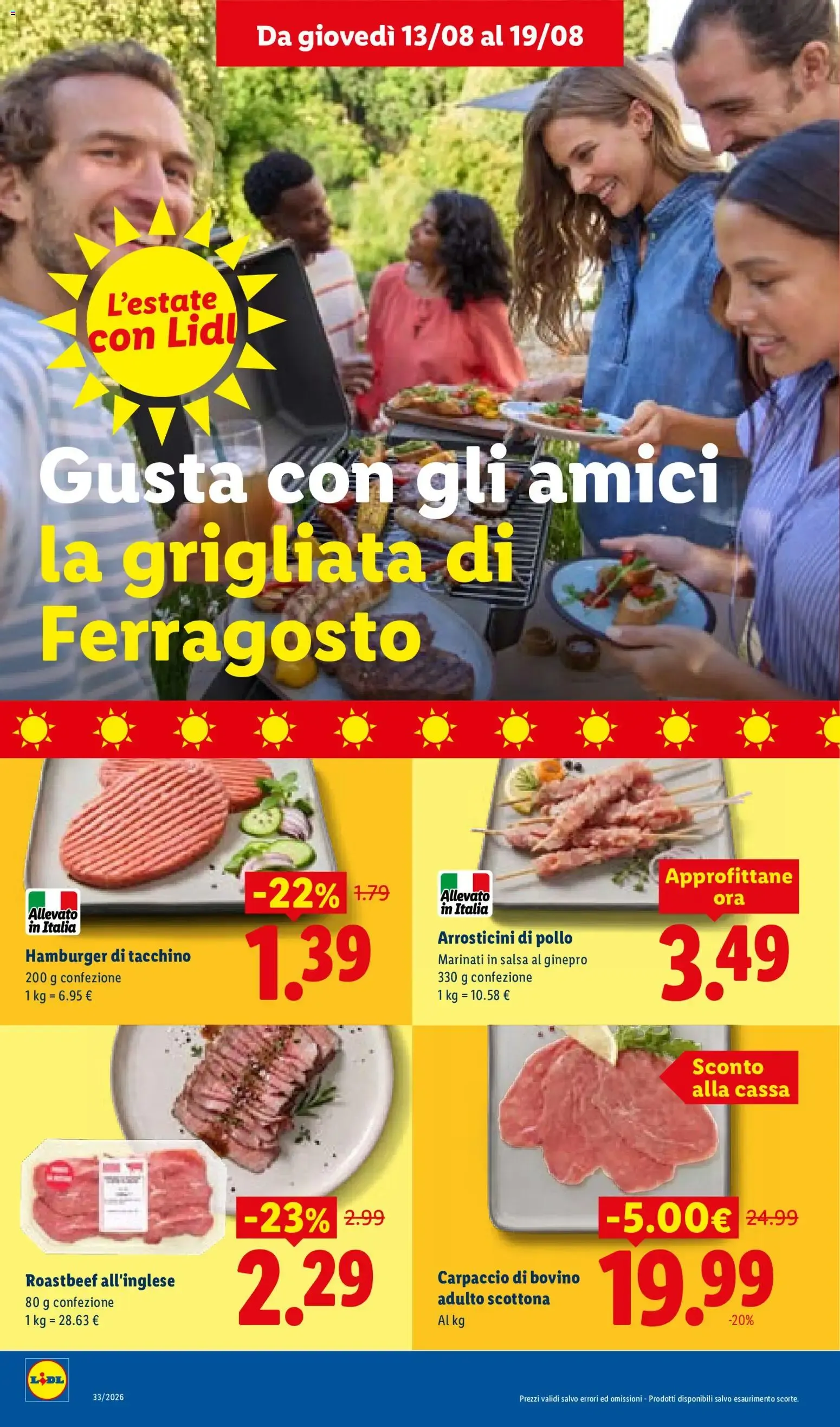 LIDL Ferragosto fino al -50% da 13 agosto a 19 agosto di 2026 - Pagina del volantino 6