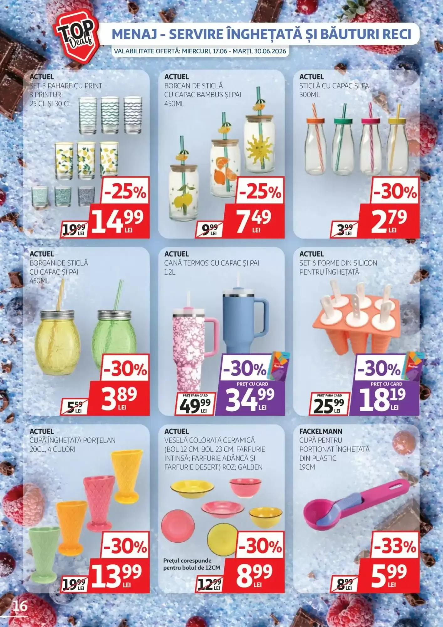 Catalog Auchan: 20 Aniversario y Ofertas Diarias de la 17 iunie până la 30 iunie 2026 - Revista Pagina 16